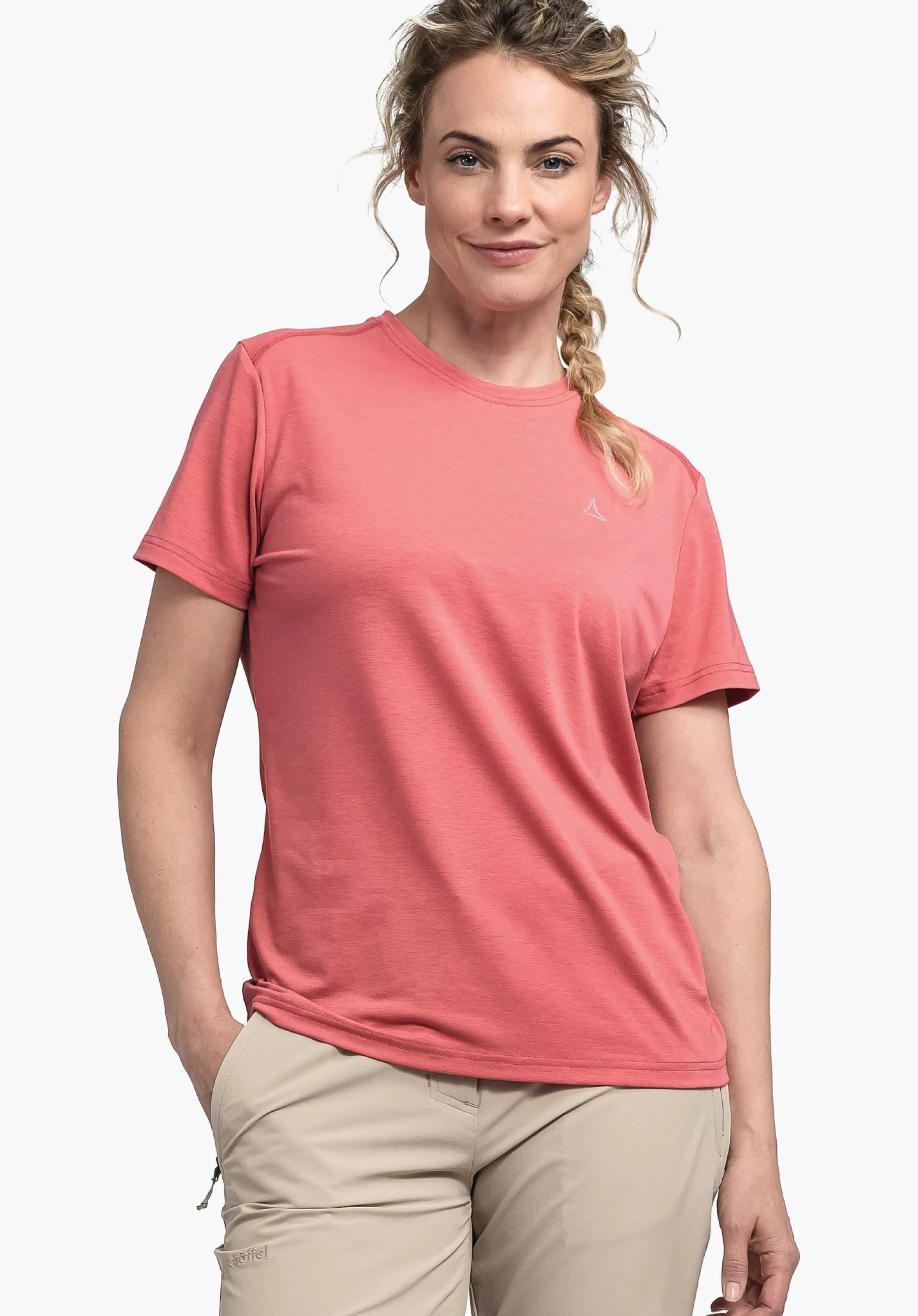 WOMEN SCHÖFFEL <Quick drying hiking shirt weiß