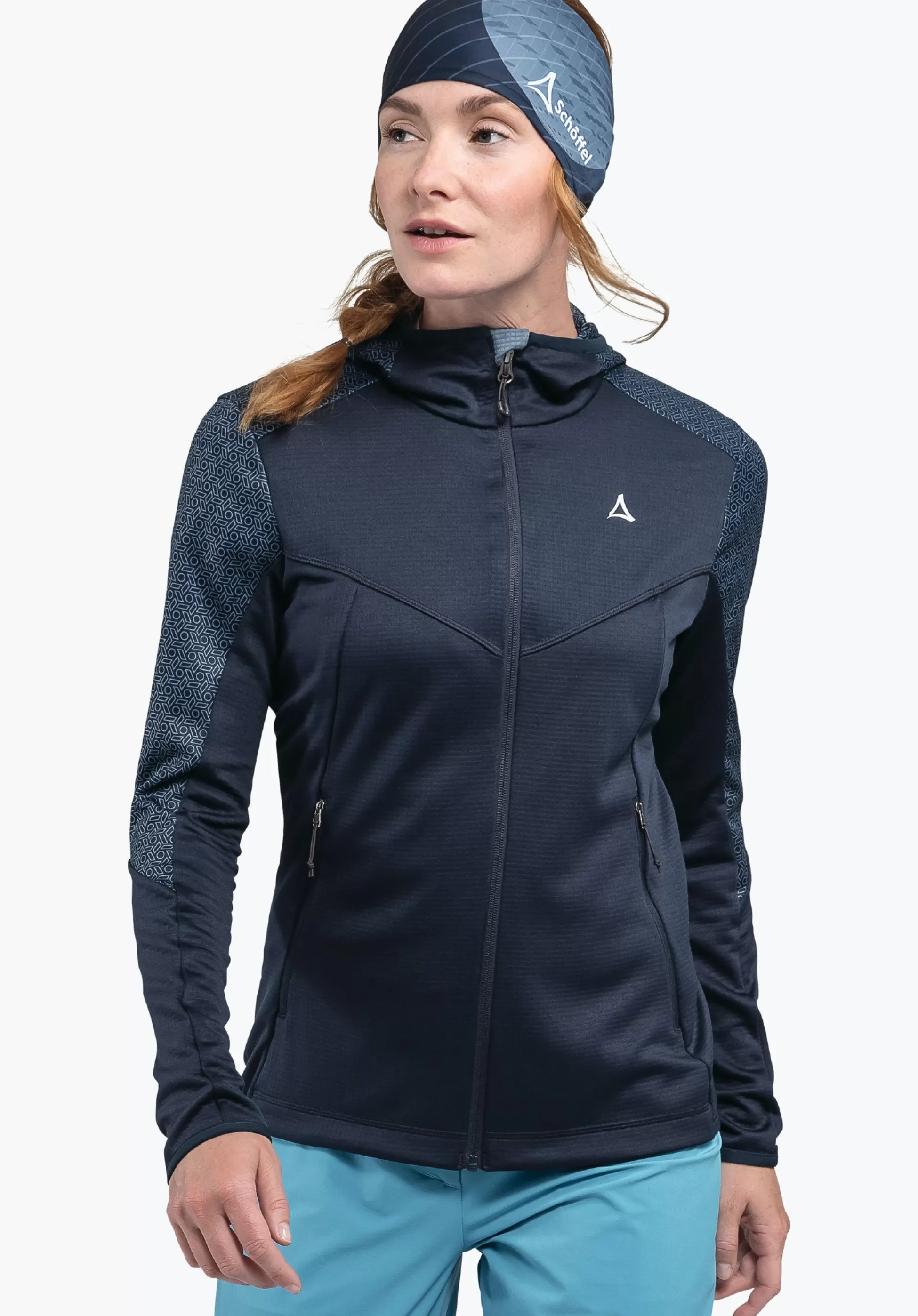 WOMEN SCHÖFFEL <Quick drying hoody for the mountains rosa