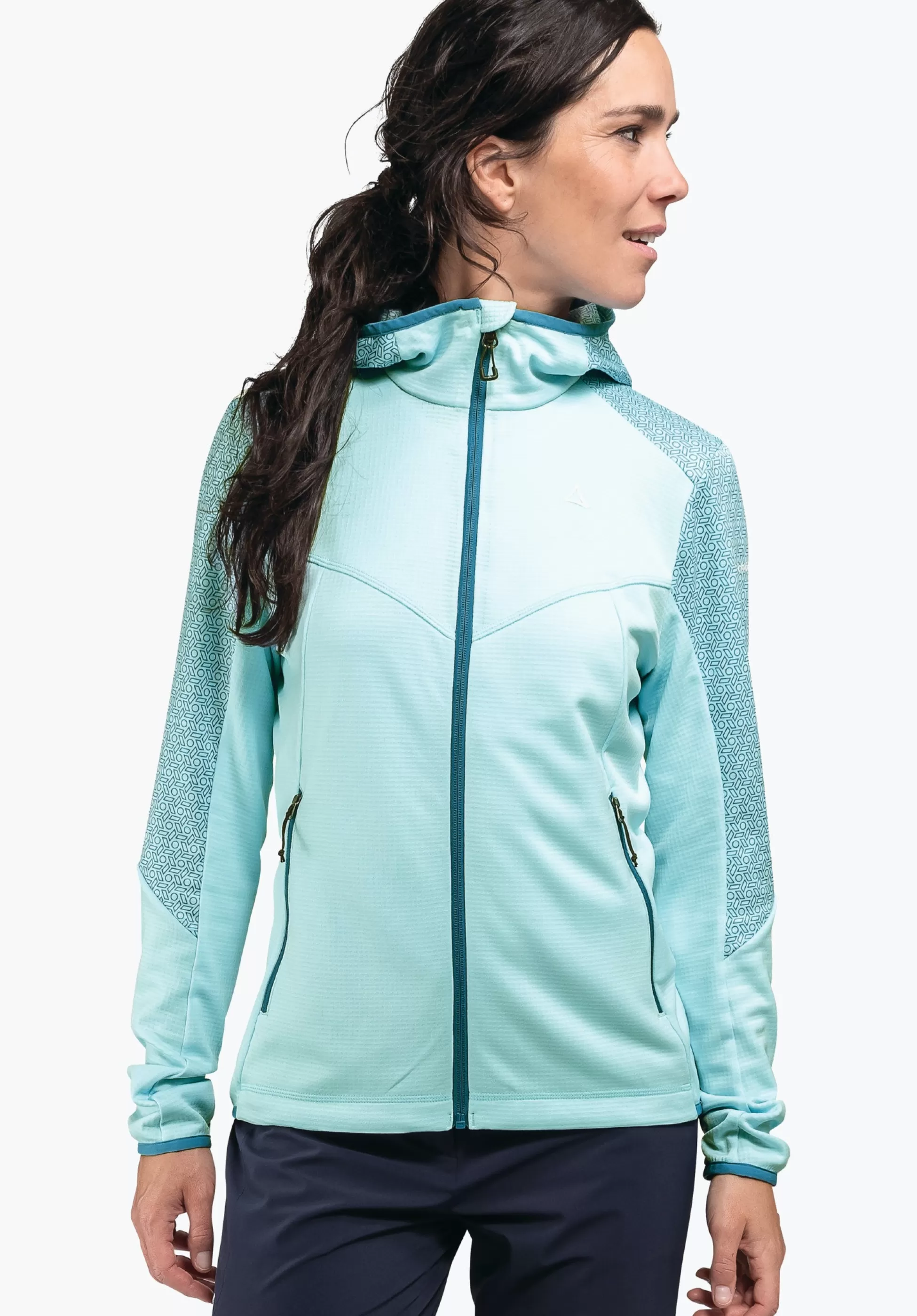 WOMEN SCHÖFFEL <Quick drying hoody for the mountains rosa