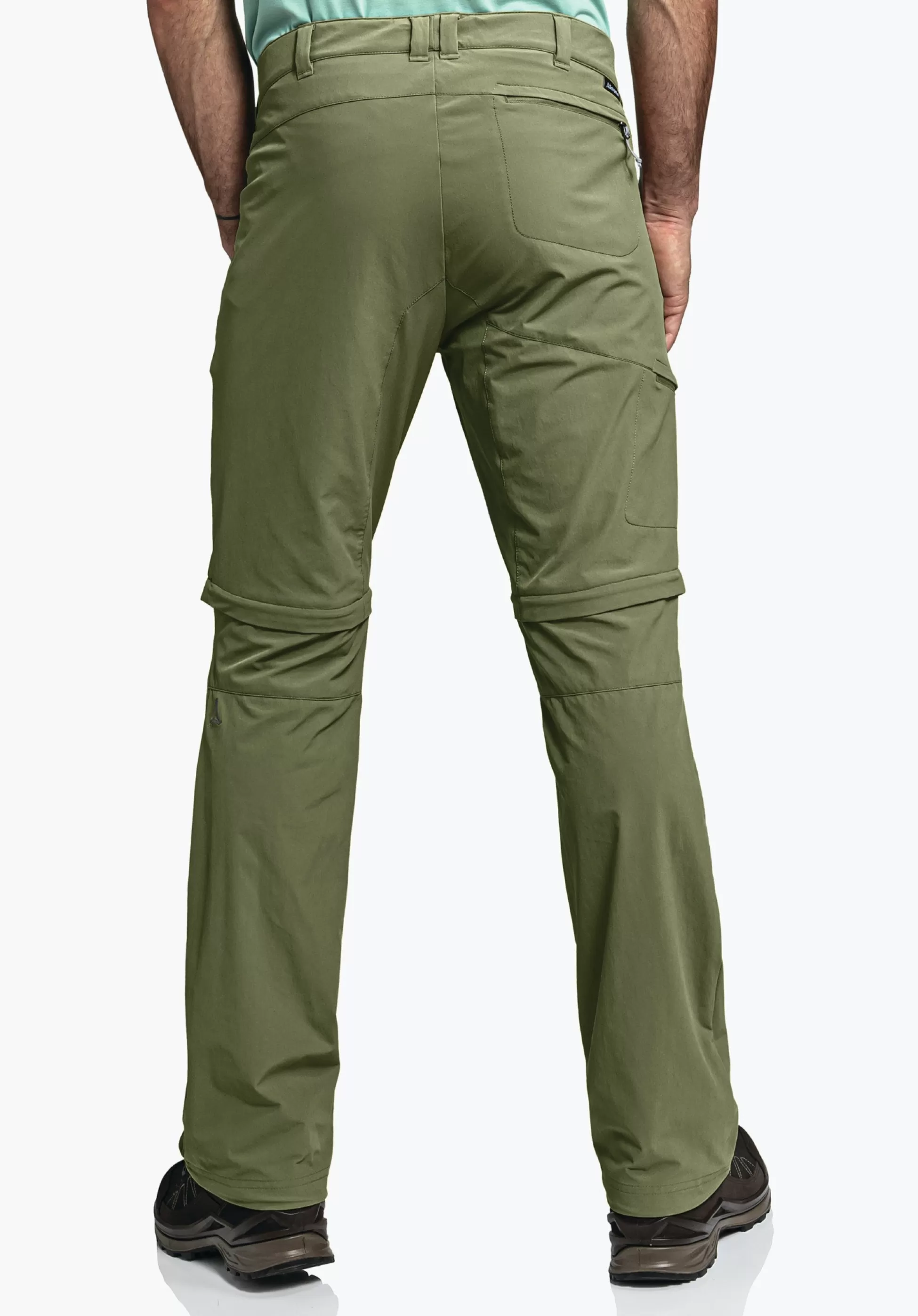 MEN SCHÖFFEL Trek & Hike | Pants Zip Off<Quick-drying zip-off hiking pants grün