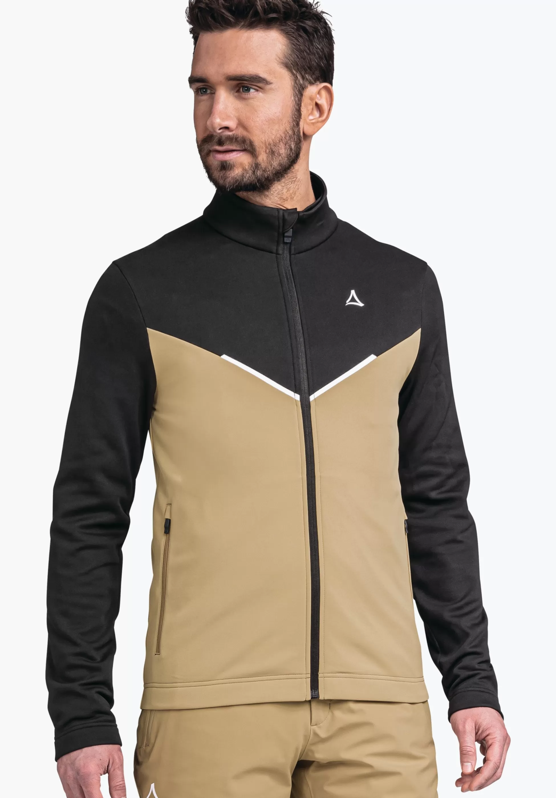 MEN SCHÖFFEL Skiing<Recycled and comfortable fleece jacket blue