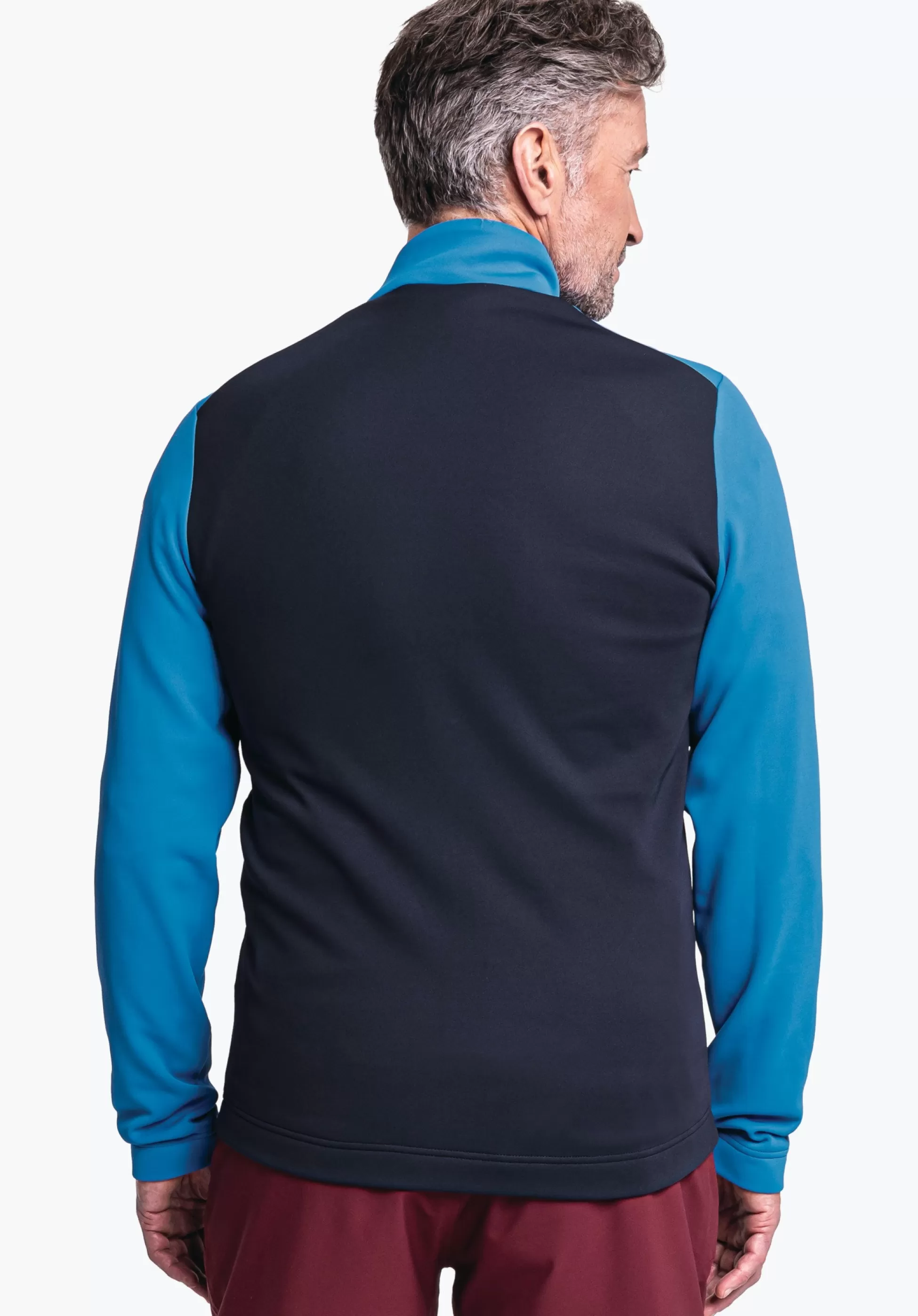 MEN SCHÖFFEL Skiing<Recycled and comfortable fleece jacket blue