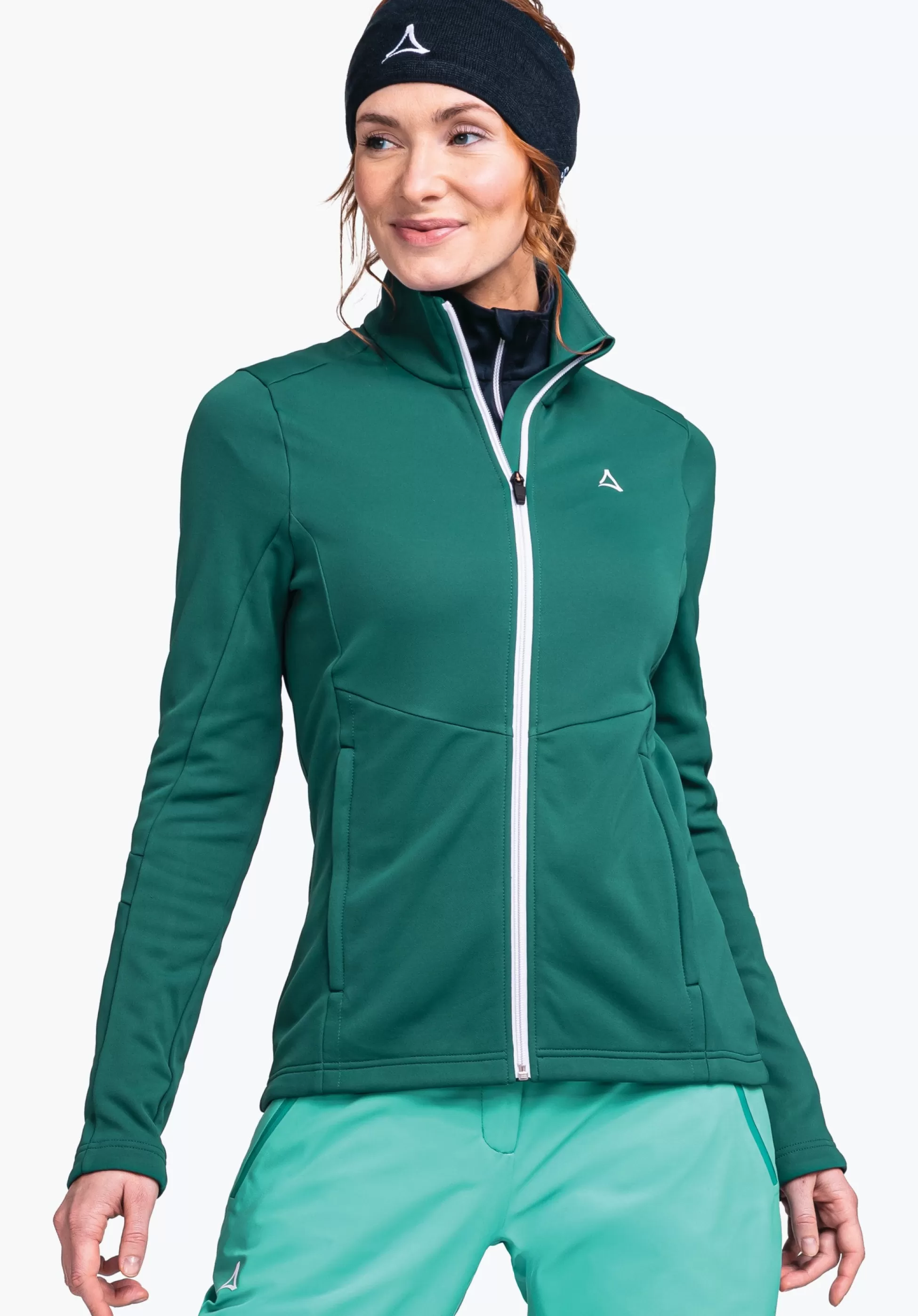 WOMEN SCHÖFFEL Skiing<Recycled and comfortable fleece jacket green