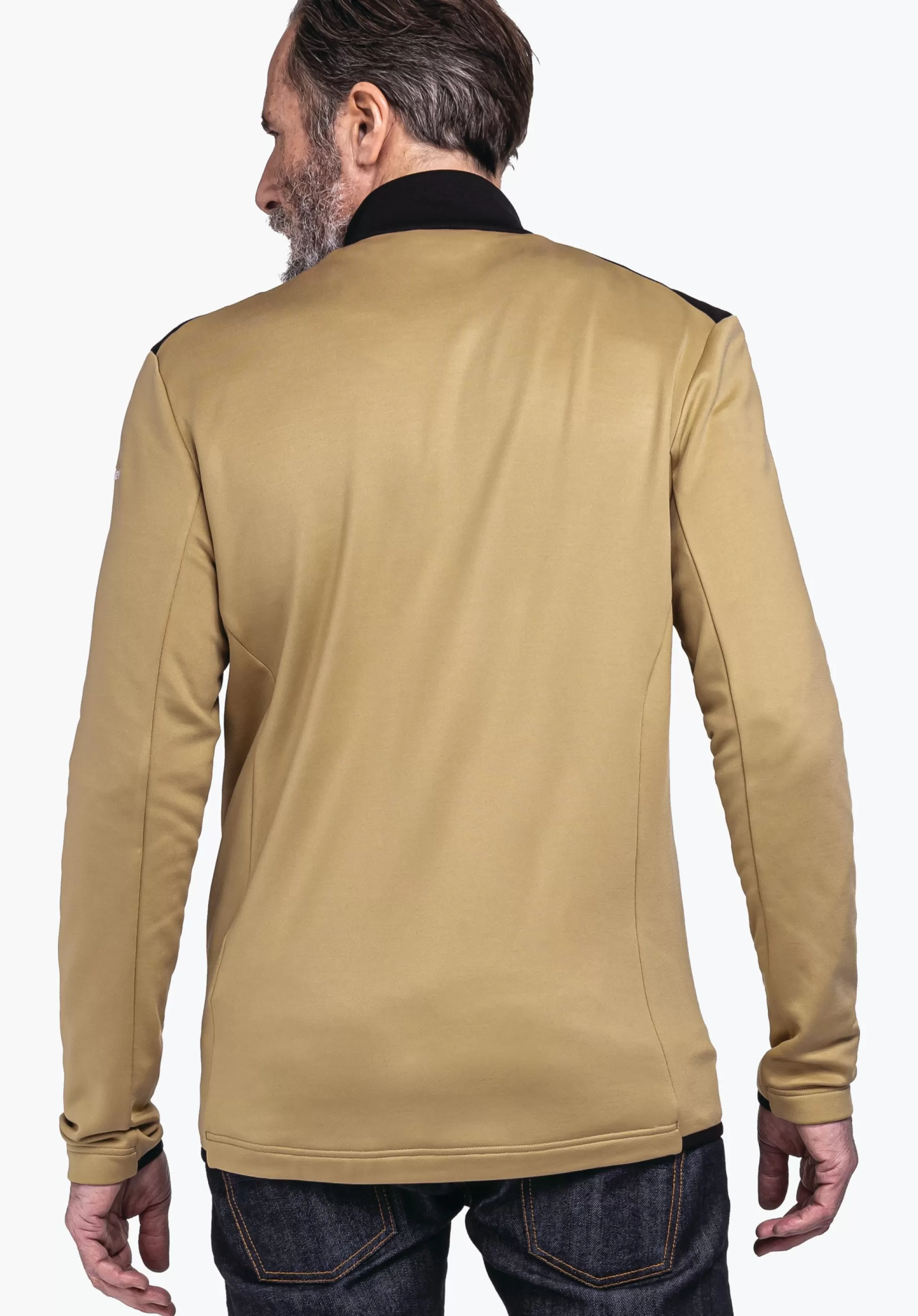 MEN SCHÖFFEL Skiing<Recycled fleece with high thermal performance beige