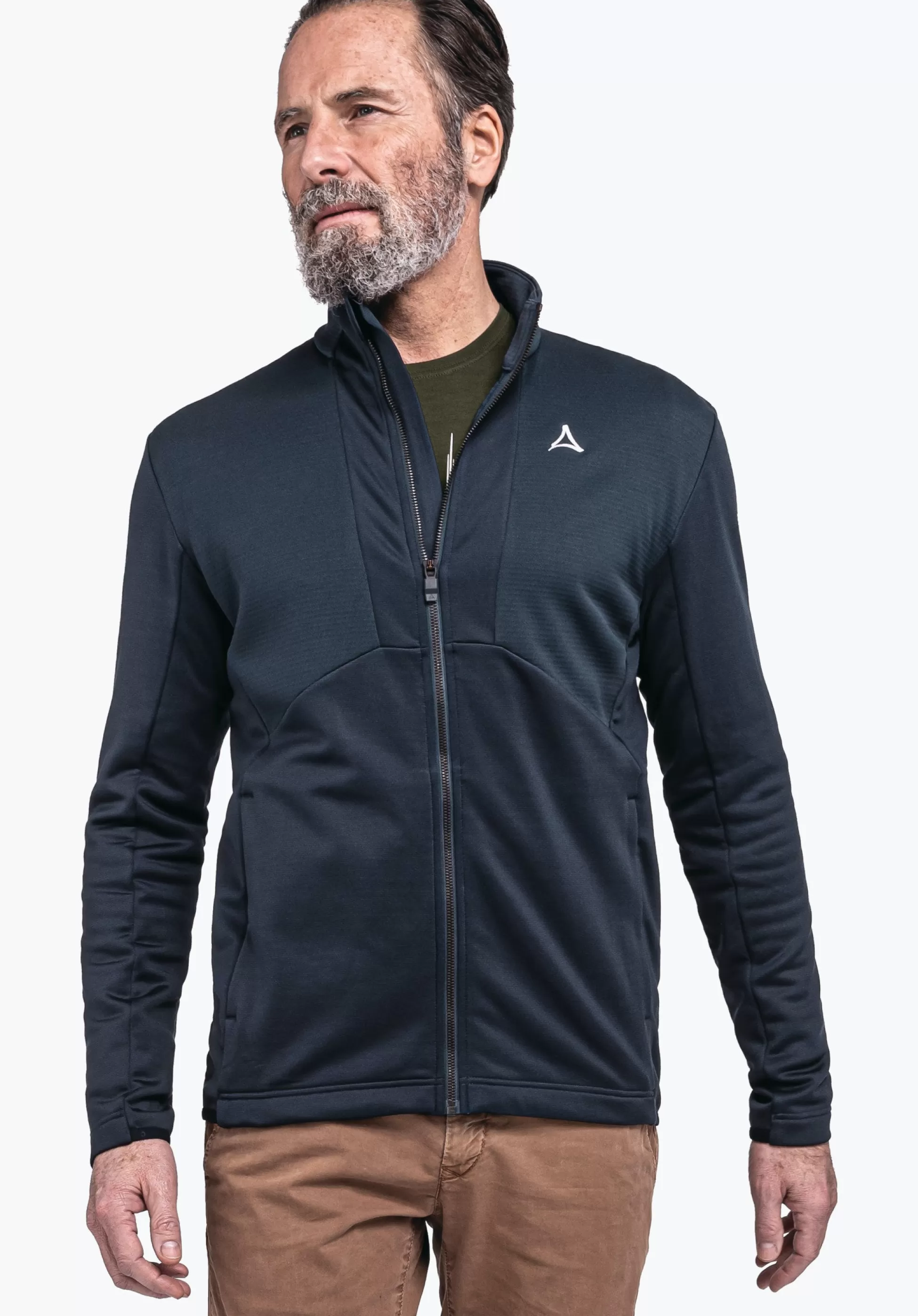 MEN SCHÖFFEL Skiing<Recycled fleece with high thermal performance beige