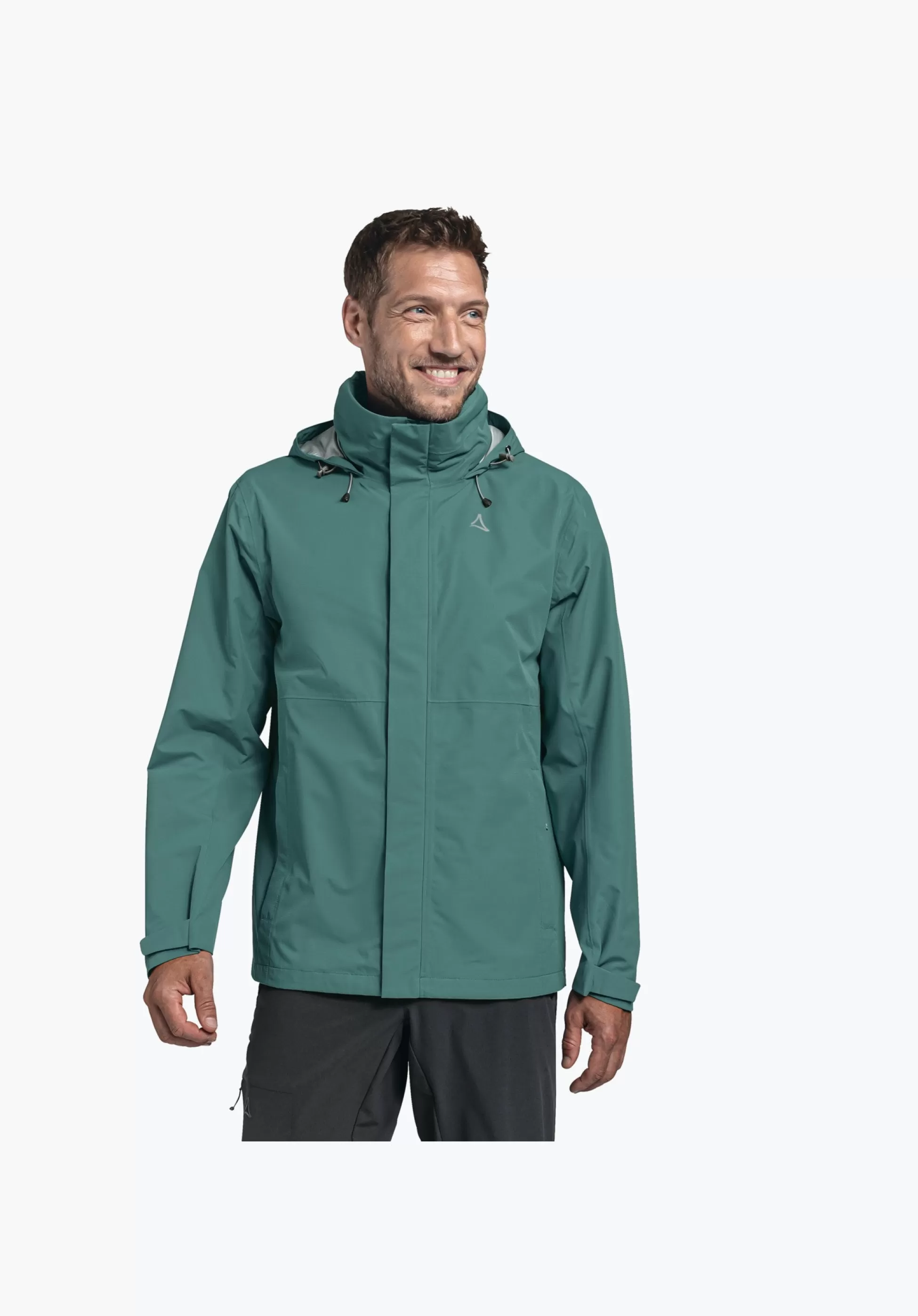 MEN SCHÖFFEL Trek & Hike | Outdoor Jackets<Robust, wind- and waterproof rain jacket grün