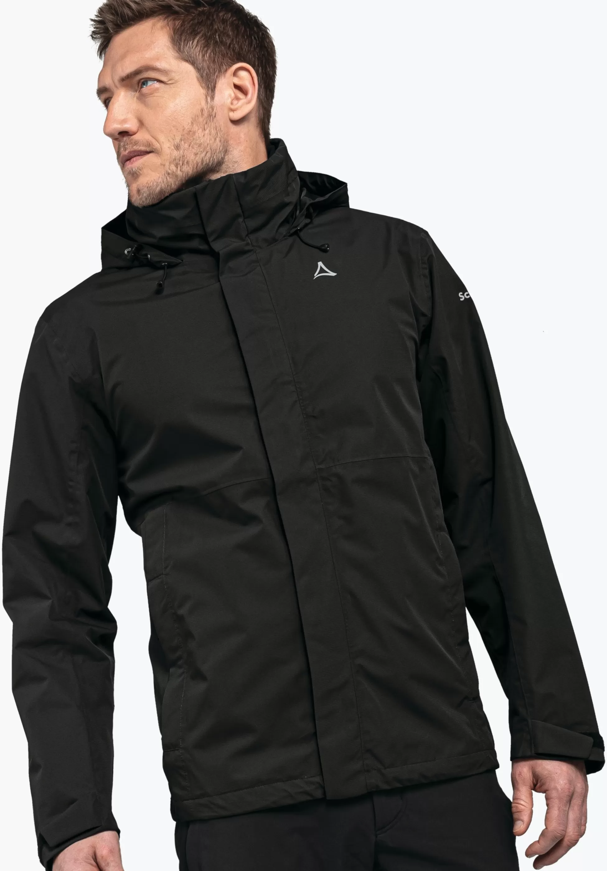 MEN SCHÖFFEL Trek & Hike | Outdoor Jackets<Robust, wind- and waterproof rain jacket grün