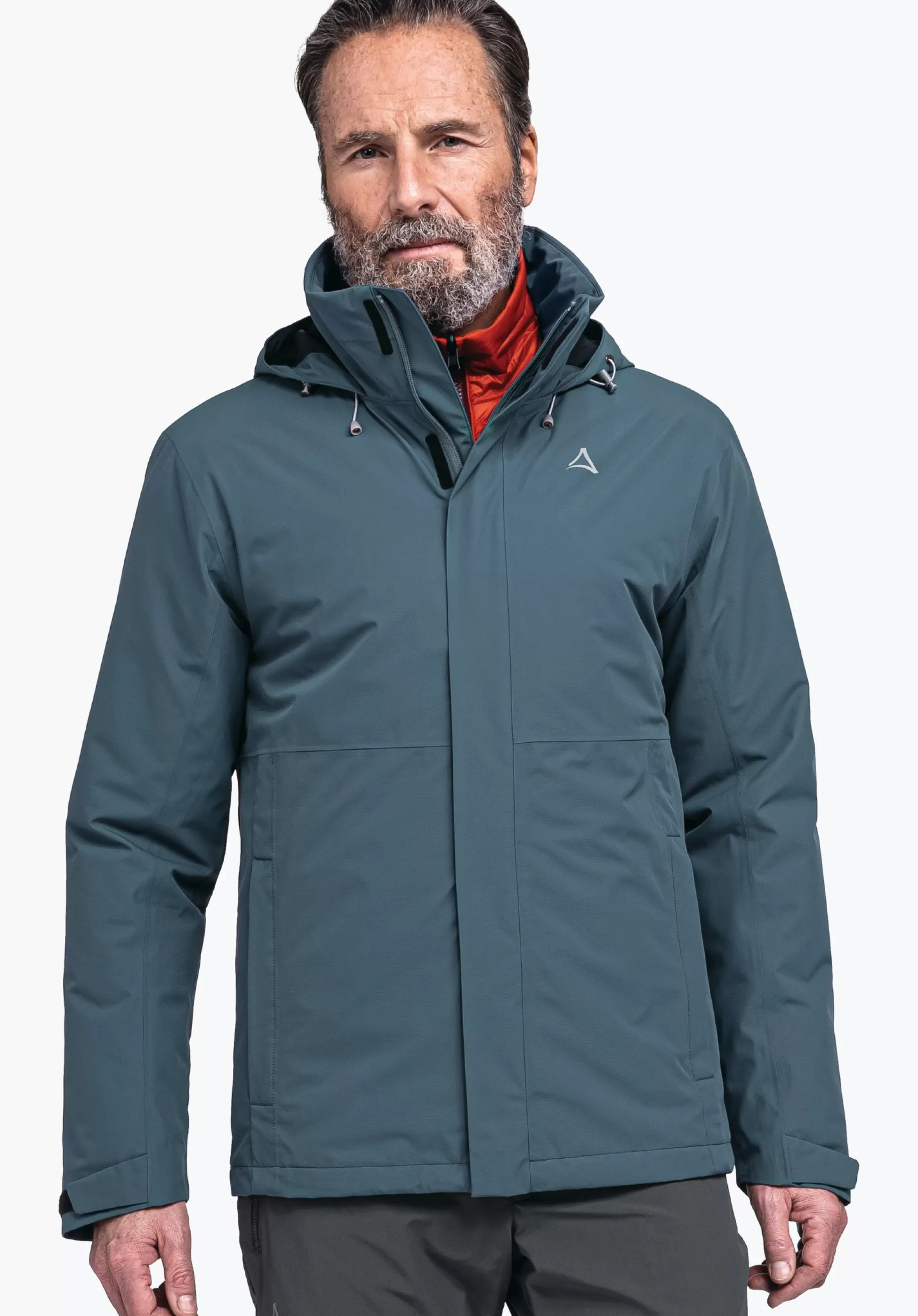 MEN SCHÖFFEL Trek & Hike | Outdoor Jackets<Robust, wind- and waterproof rain jacket grün
