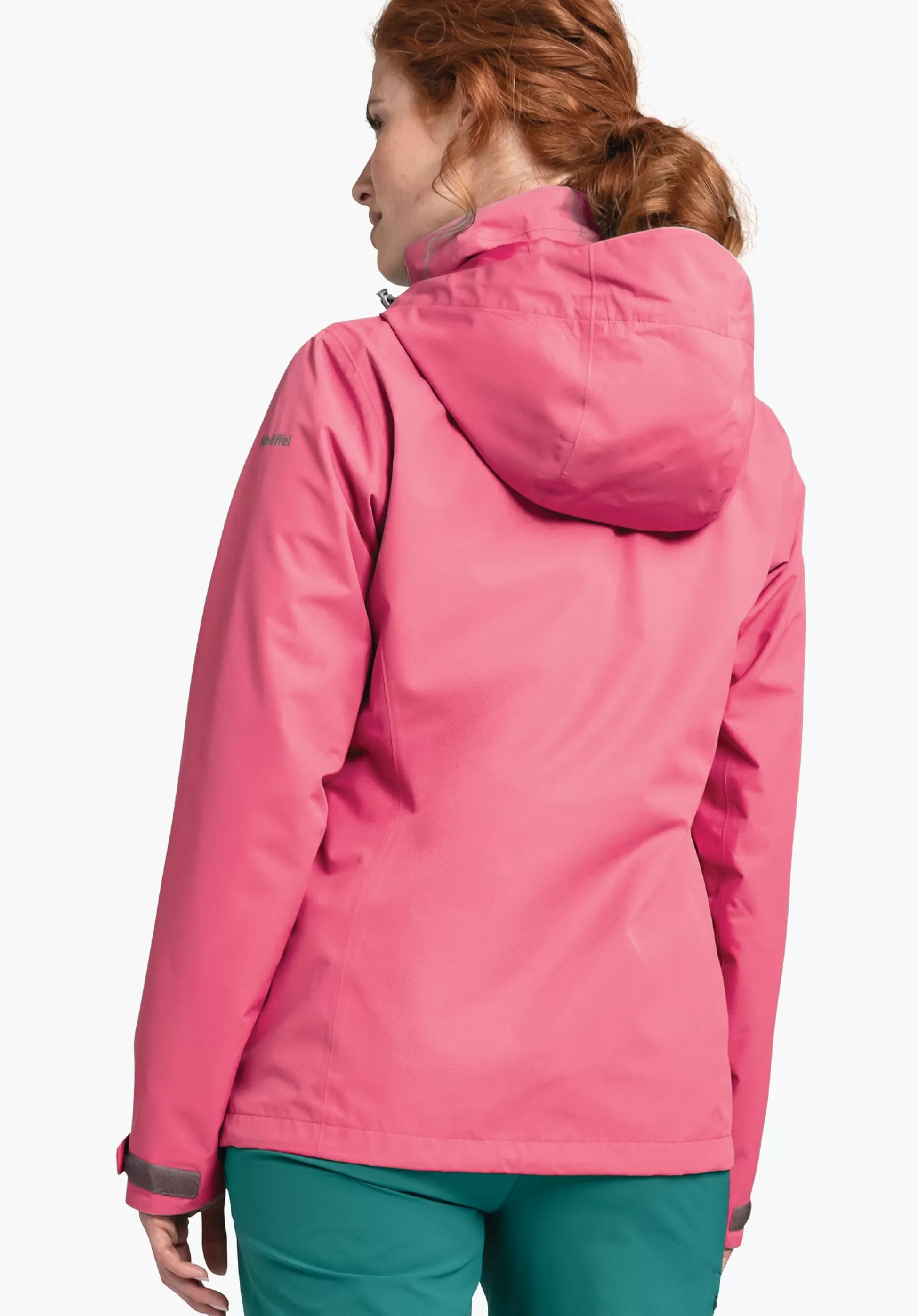 WOMEN SCHÖFFEL Trek & Hike | Outdoor Jackets<Robust, wind- and waterproof rain jacket red