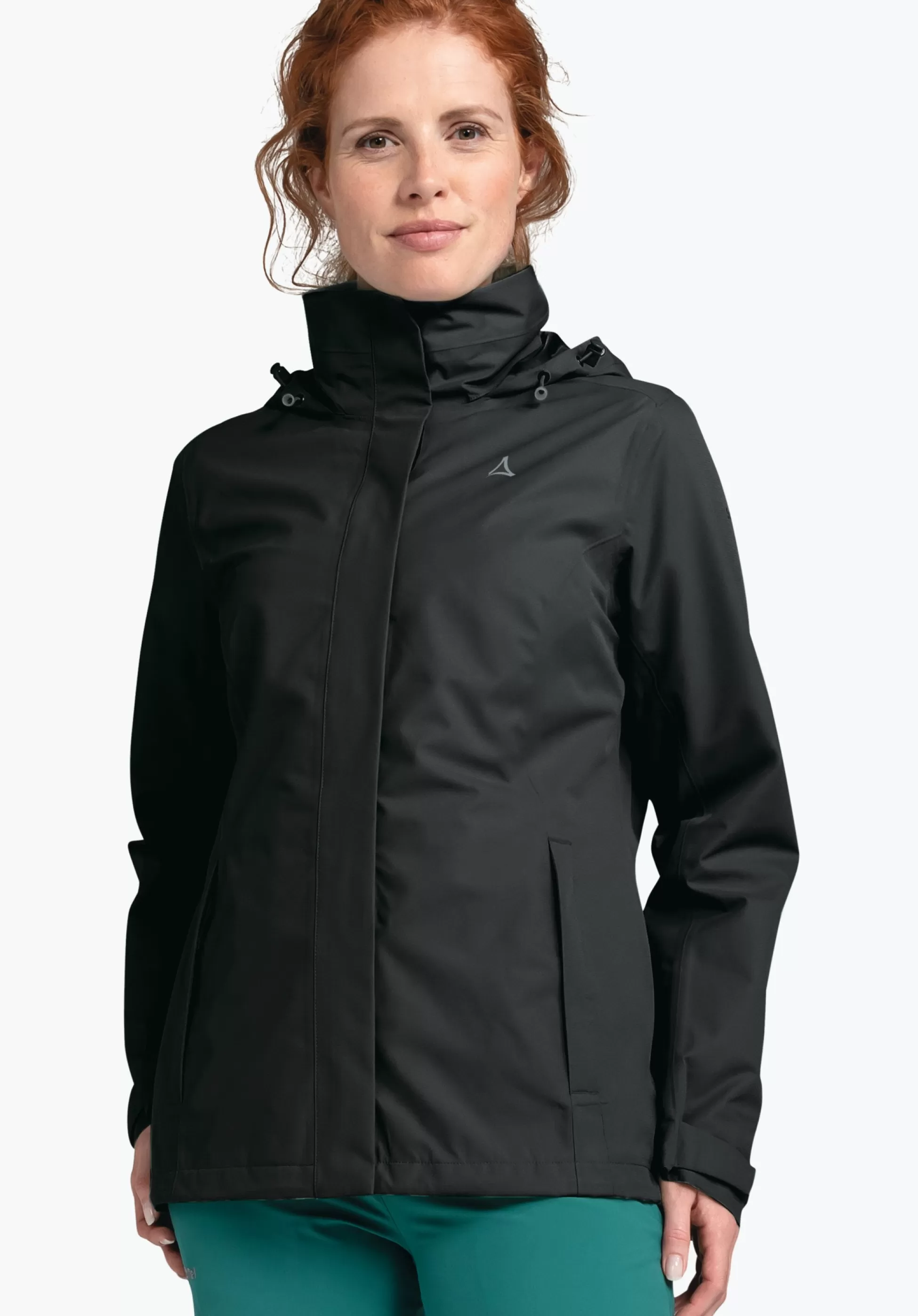 WOMEN SCHÖFFEL Trek & Hike | Outdoor Jackets<Robust, wind- and waterproof rain jacket red