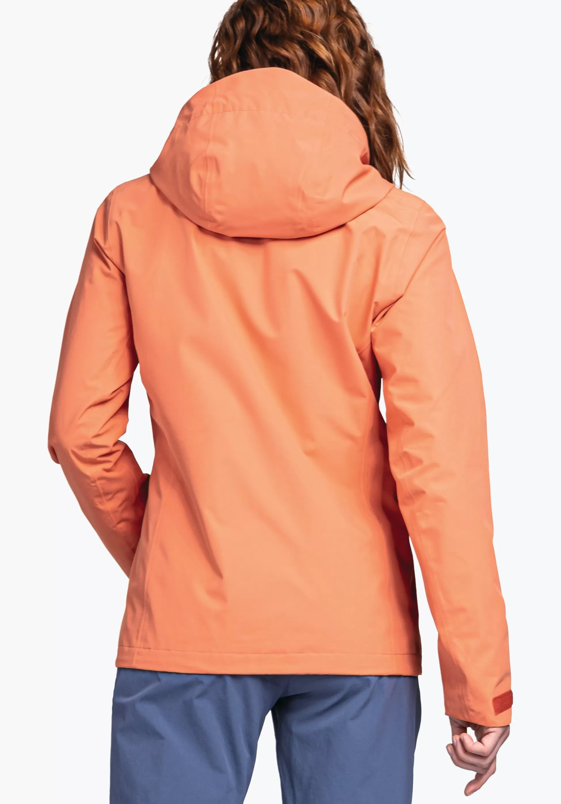 WOMEN SCHÖFFEL Trek & Hike | Outdoor Jackets<Robust, wind- and waterproof rain jacket red
