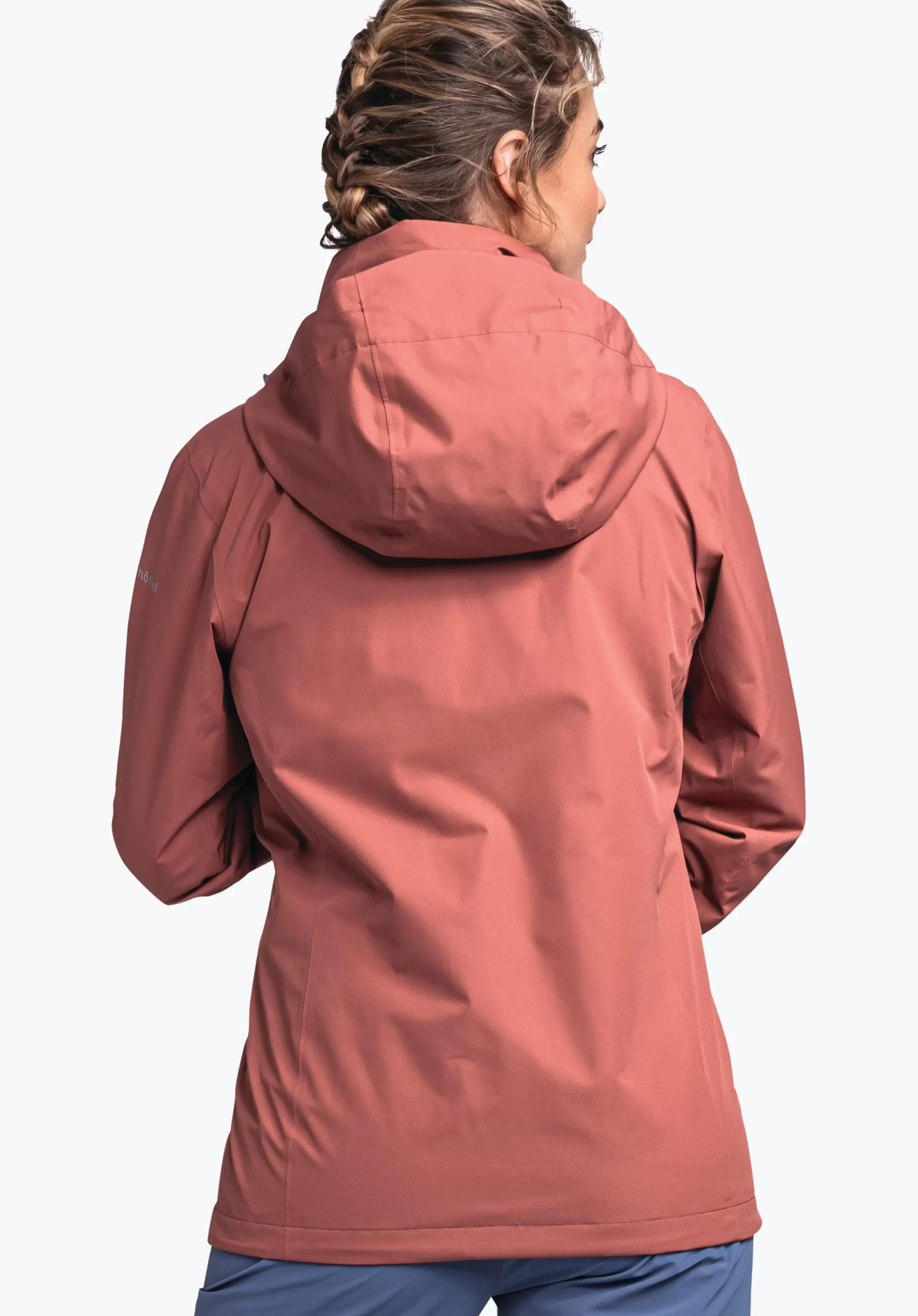 WOMEN SCHÖFFEL Trek & Hike | Outdoor Jackets<Robust, wind- and waterproof rain jacket red