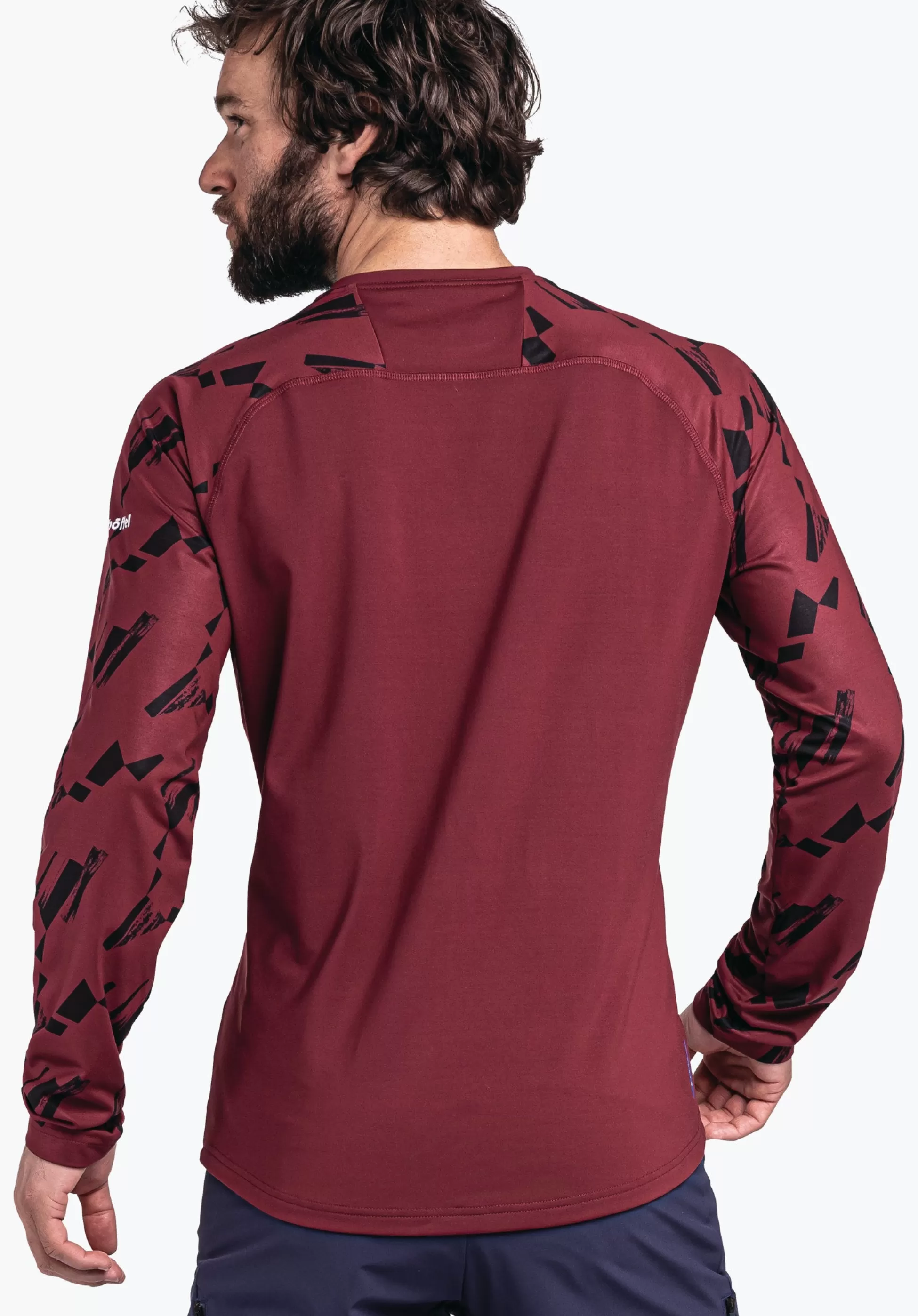 MEN SCHÖFFEL Bike<Shirt with good moisture transport red