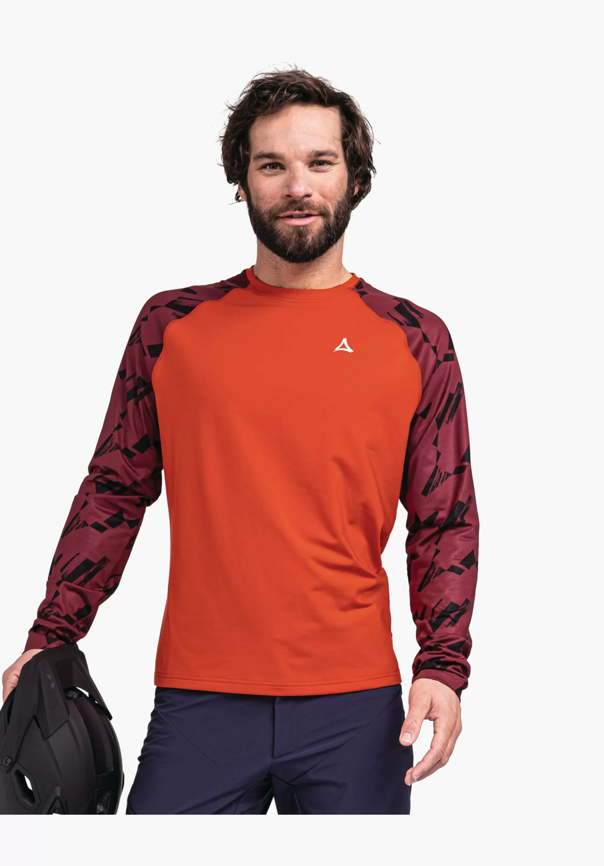 MEN SCHÖFFEL Bike<Shirt with good moisture transport red