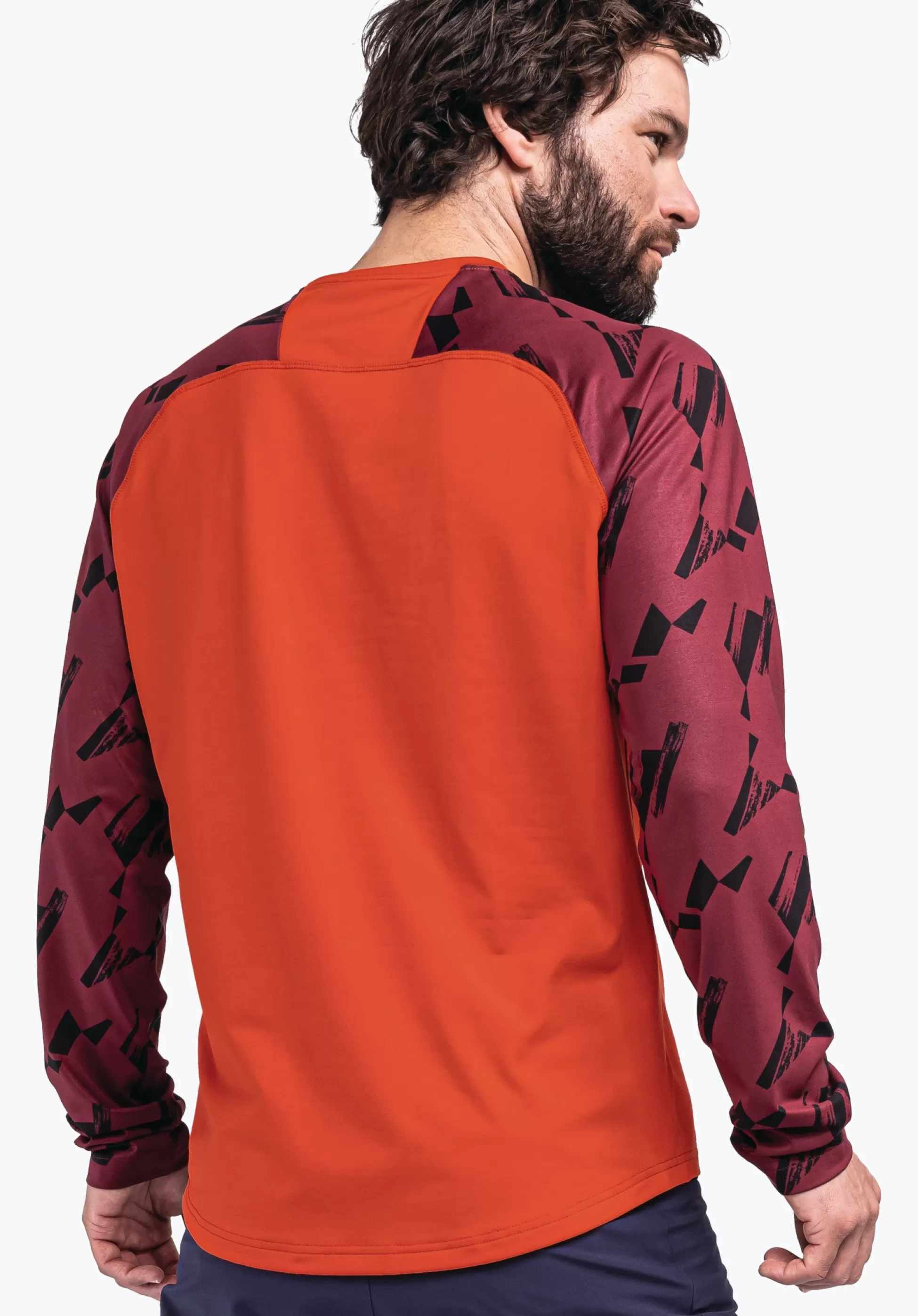 MEN SCHÖFFEL Bike<Shirt with good moisture transport red