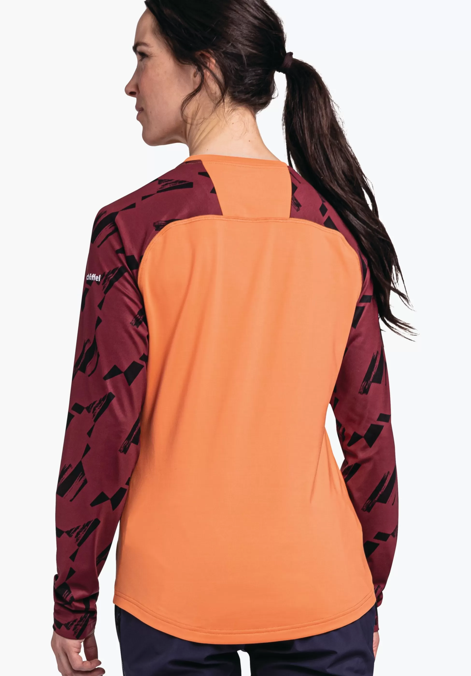 WOMEN SCHÖFFEL Bike<Shirt with good moisture transport orange