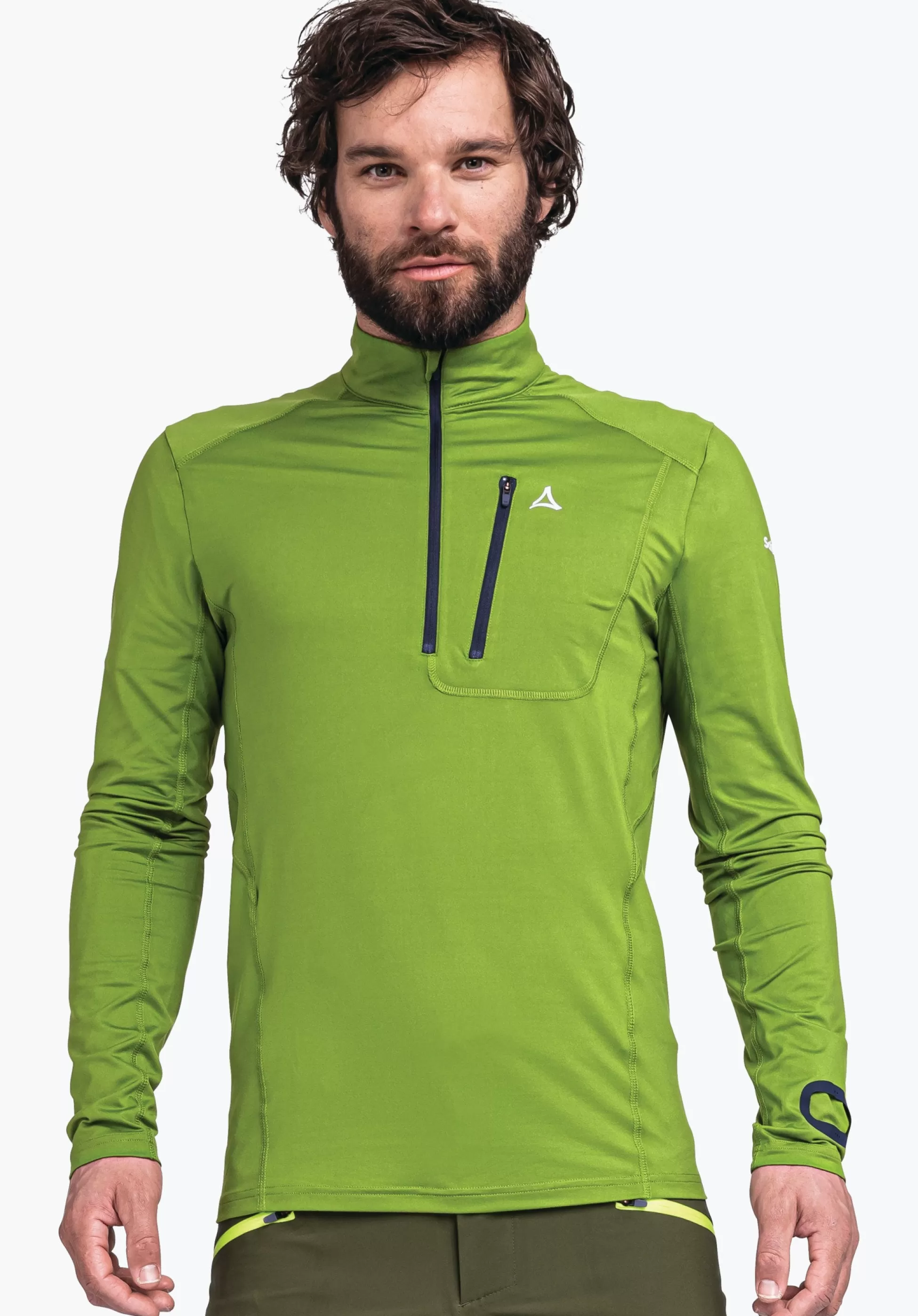 MEN SCHÖFFEL Ski Tour | Mountaineering<Shirt with high moisture transport green