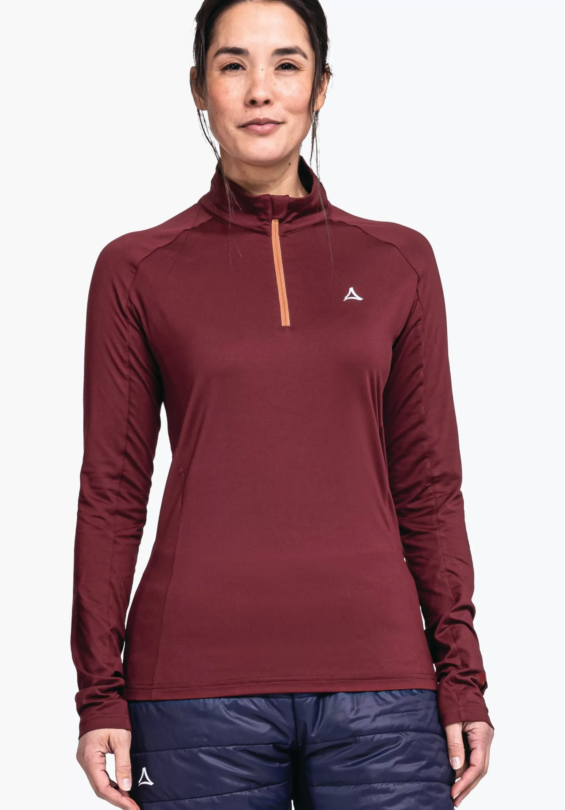 WOMEN SCHÖFFEL Ski Tour | Skiing | Mountaineering<Shirt with high moisture transport red