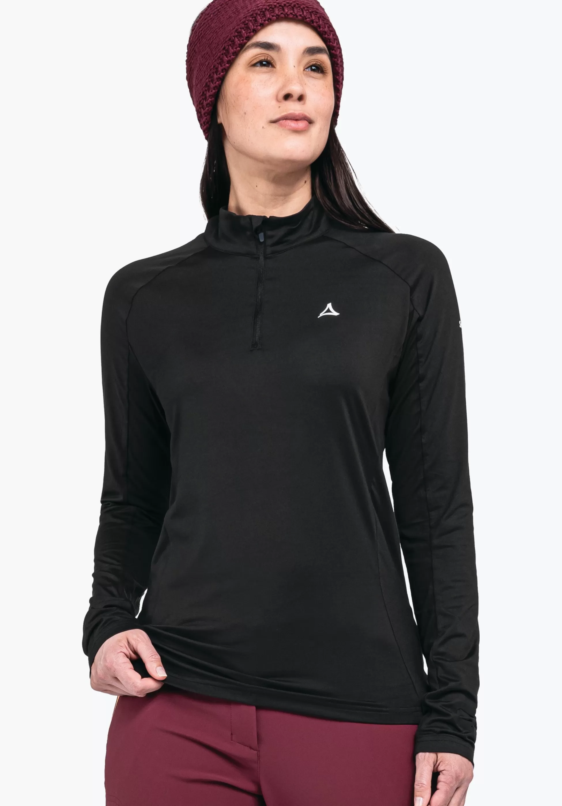 WOMEN SCHÖFFEL Ski Tour | Skiing | Mountaineering<Shirt with high moisture transport red