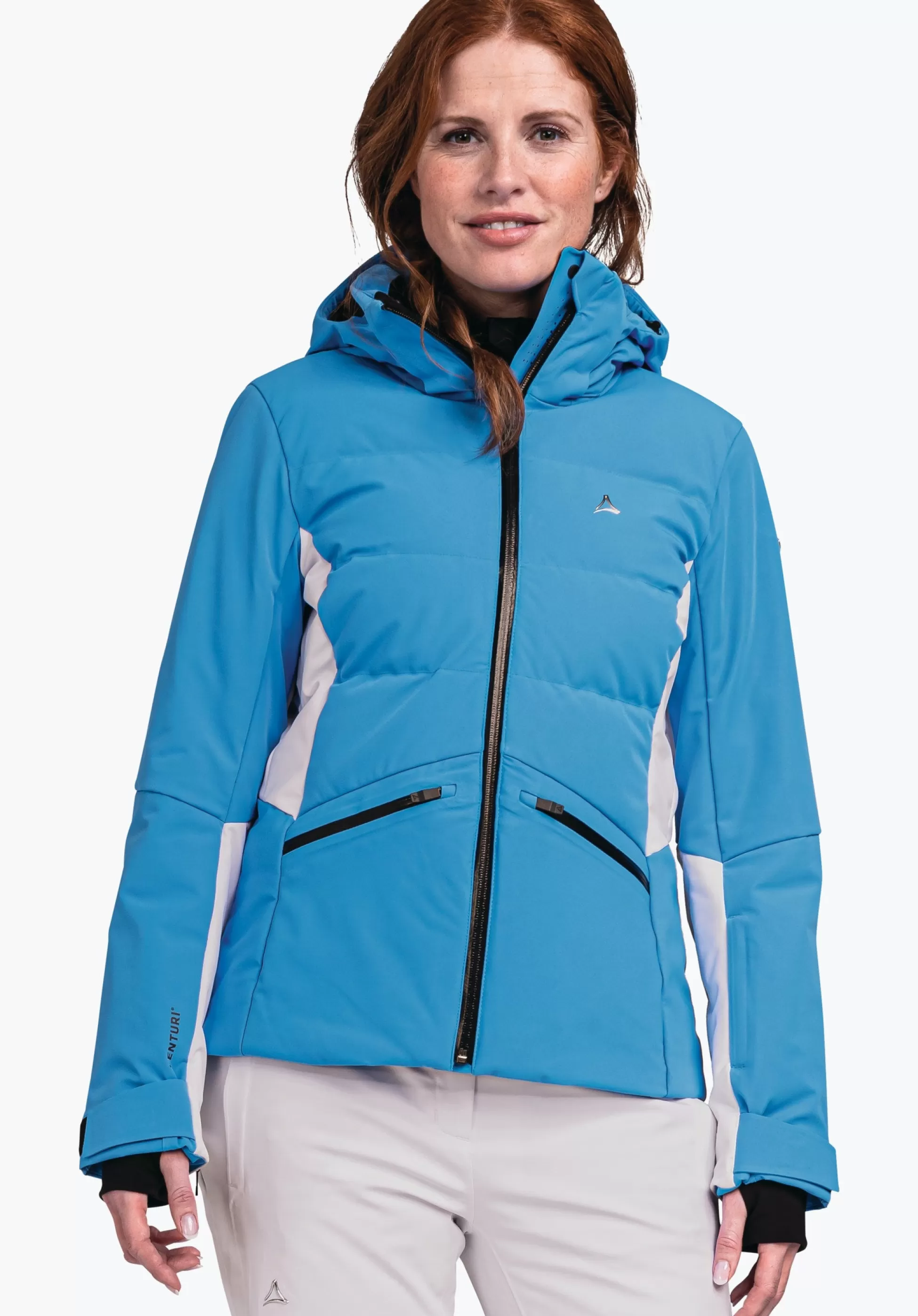 WOMEN SCHÖFFEL Skiing<Ski down jacket with recycled padding beige
