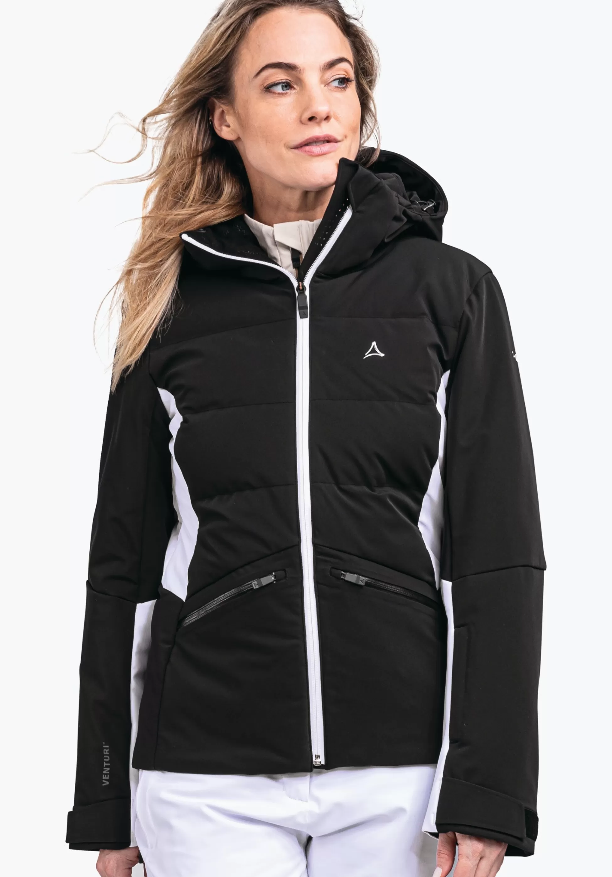 WOMEN SCHÖFFEL Skiing<Ski down jacket with recycled padding beige