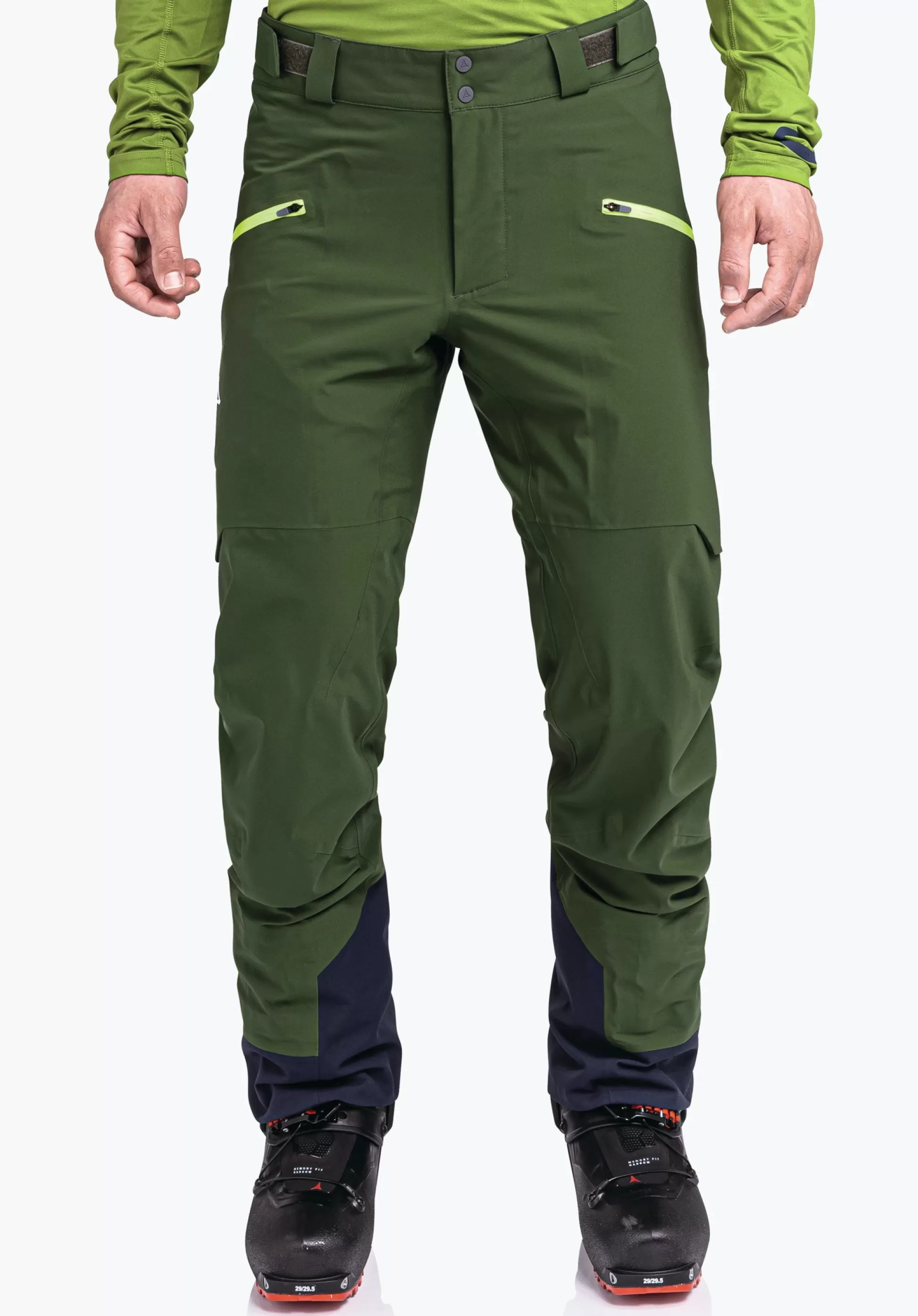MEN SCHÖFFEL Ski Tour | Skiing | Mountaineering | Pants Long<Ski touring pants with 4-way stretch beige