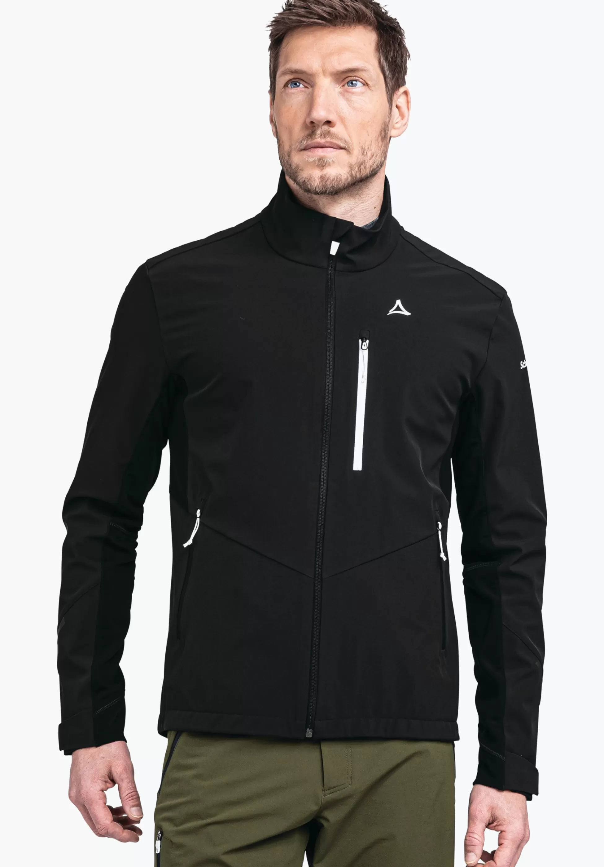 MEN SCHÖFFEL Trek & Hike | Outdoor Jackets<Softshell jacket in performance material orange