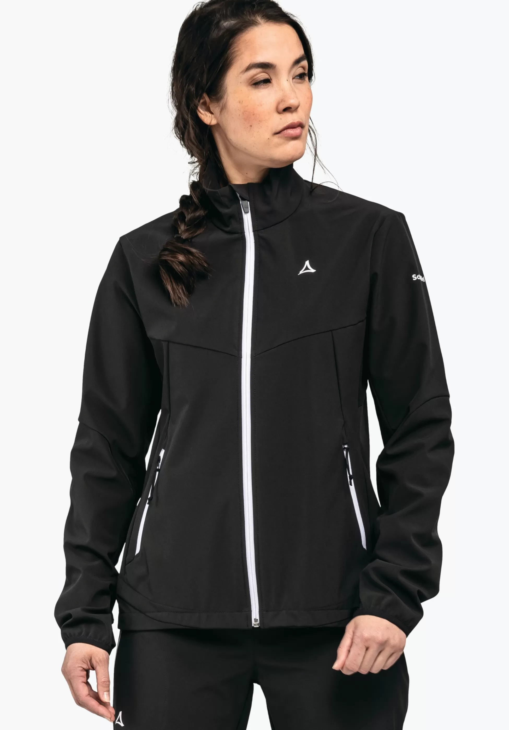 WOMEN SCHÖFFEL Outdoor Jackets<Softshell jacket in performance material green