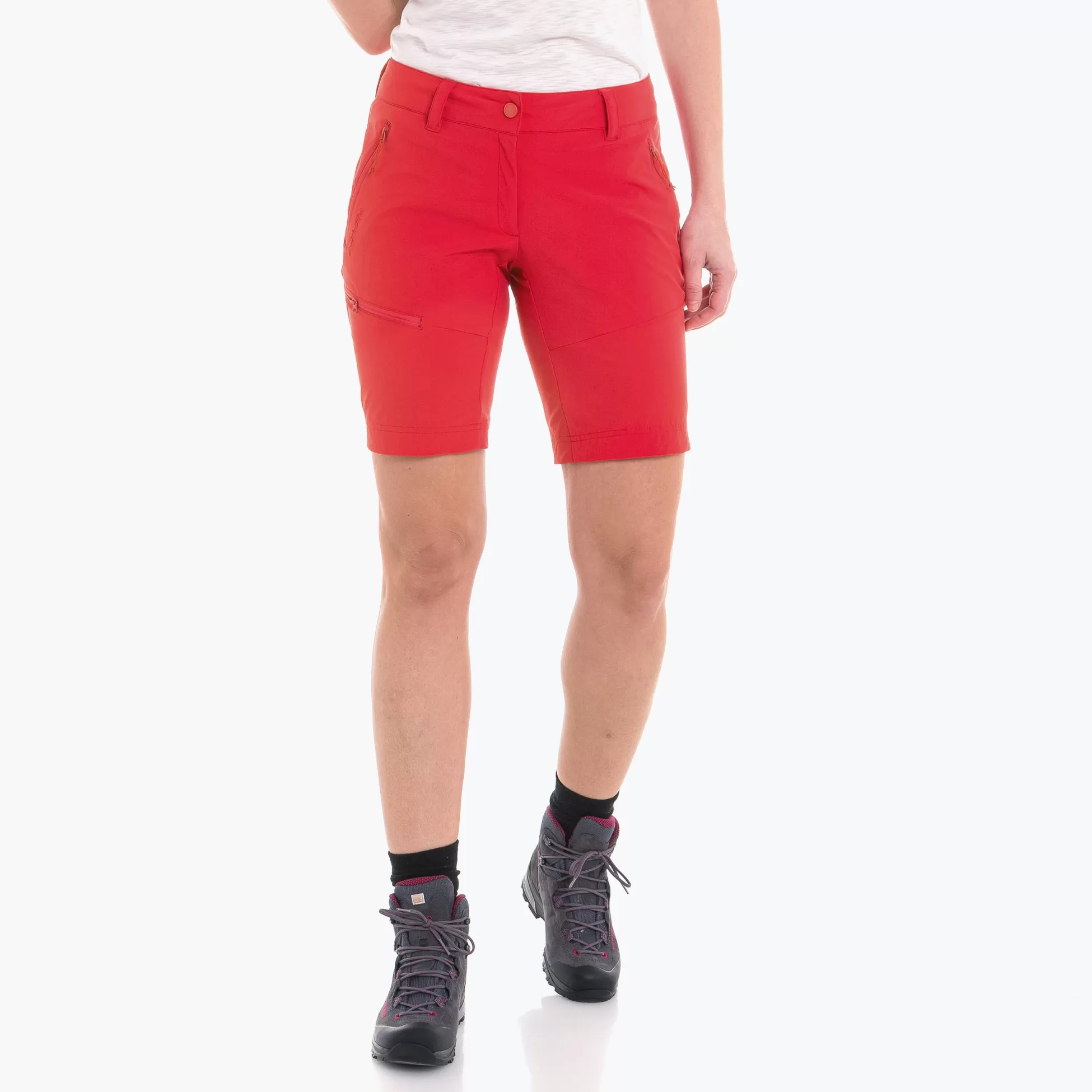 WOMEN SCHÖFFEL Trek & Hike | Pants Short<Sporty, comfortable hiking shorts red