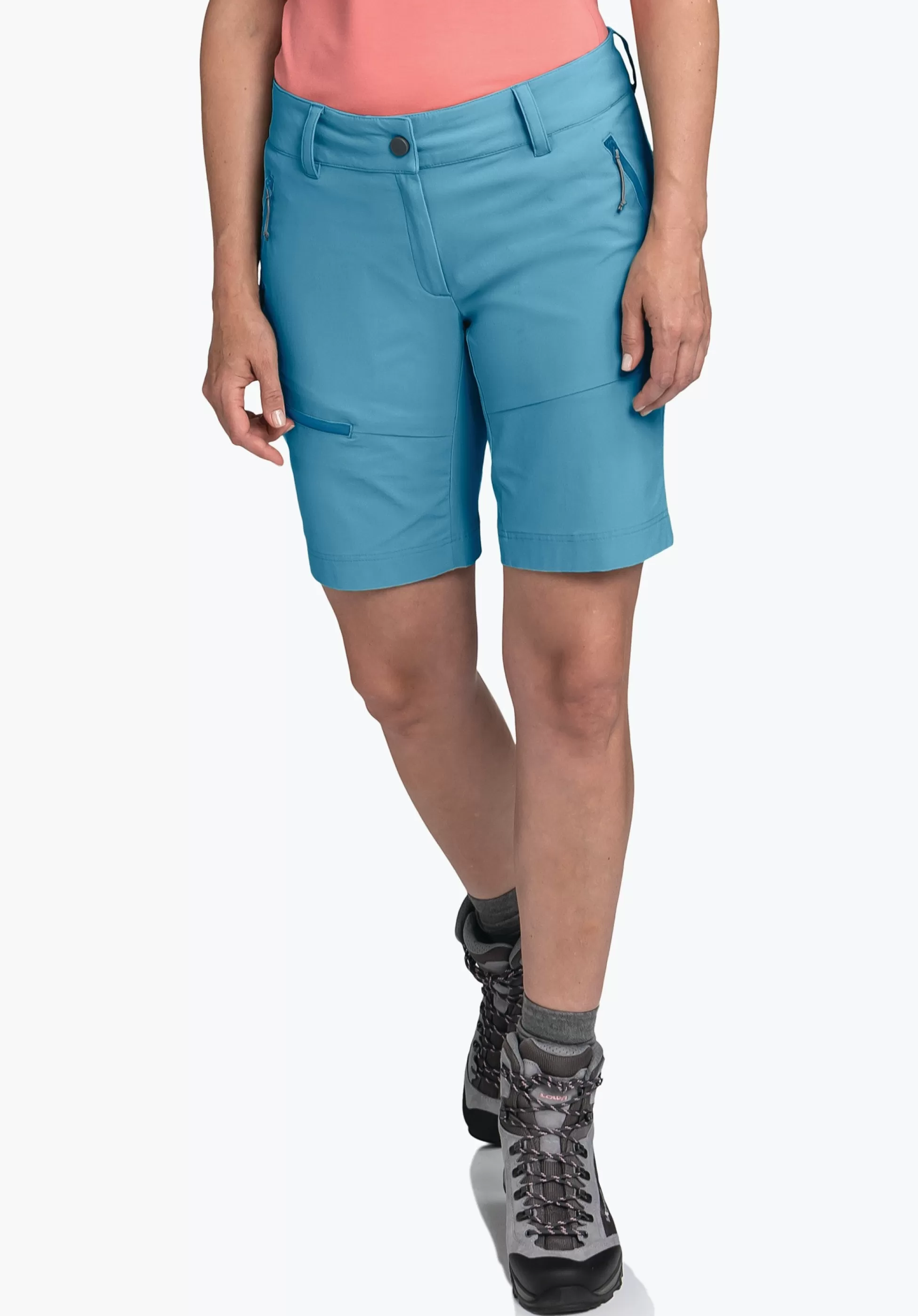 WOMEN SCHÖFFEL Trek & Hike | Pants Short<Sporty, comfortable hiking shorts red