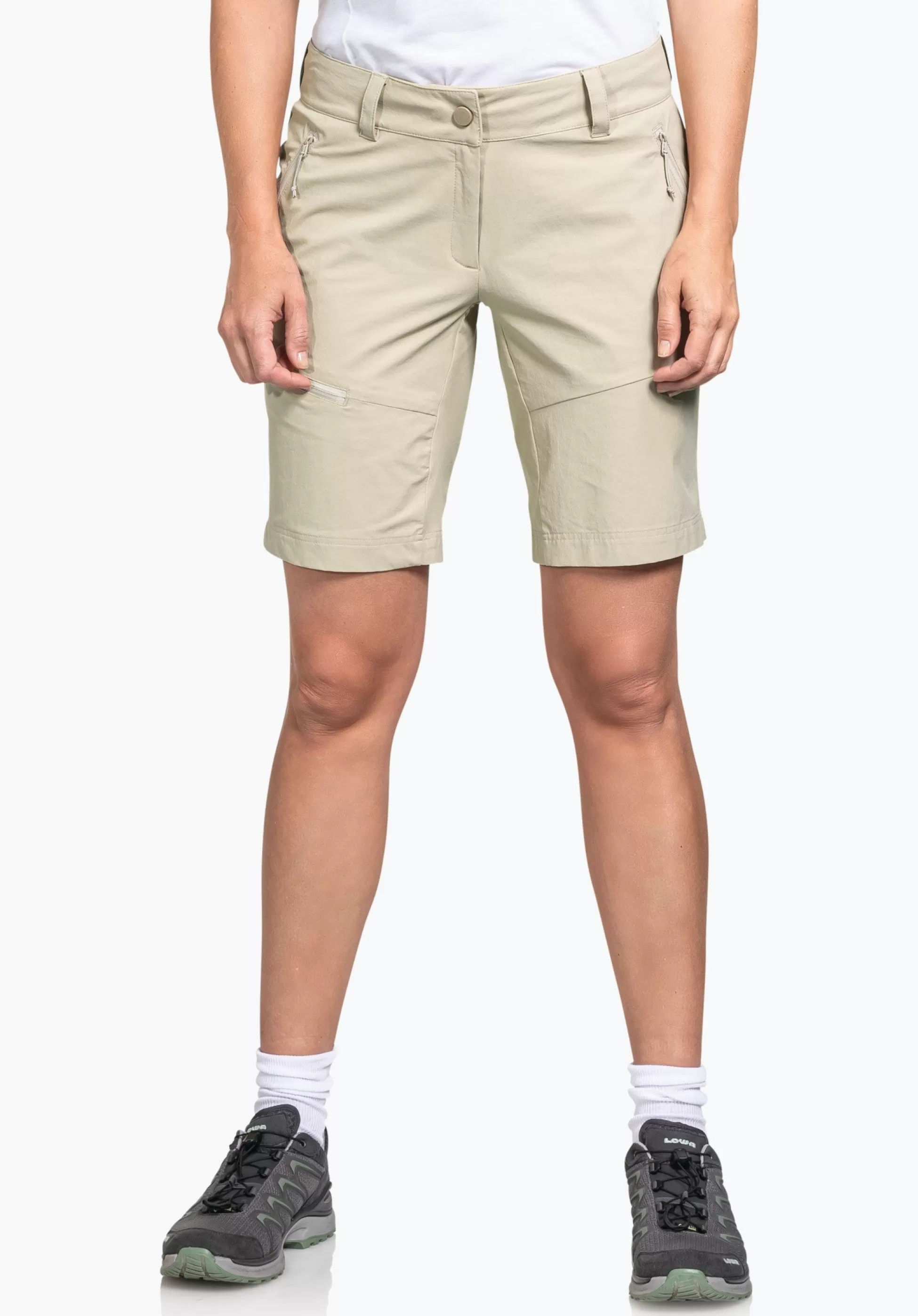 WOMEN SCHÖFFEL Trek & Hike | Pants Short<Sporty, comfortable hiking shorts red