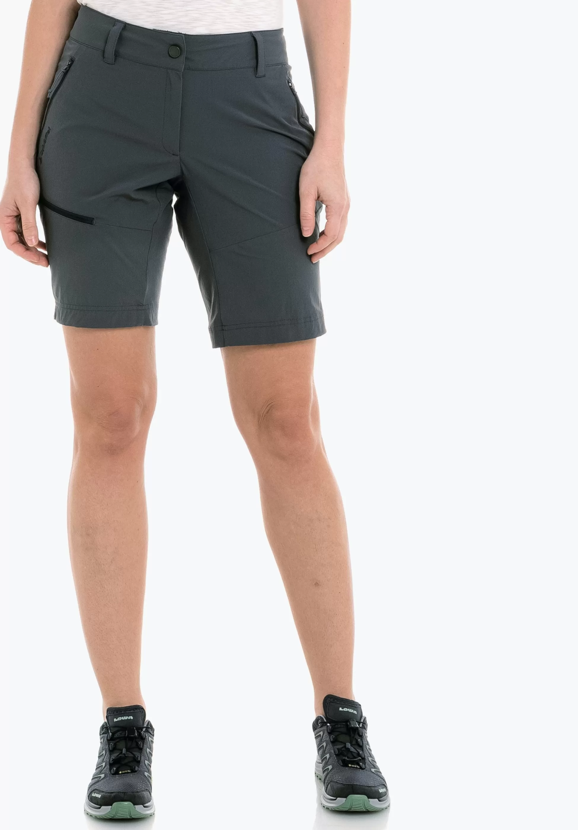 WOMEN SCHÖFFEL Pants Short | Trek & Hike<Sporty, comfortable hiking shorts red