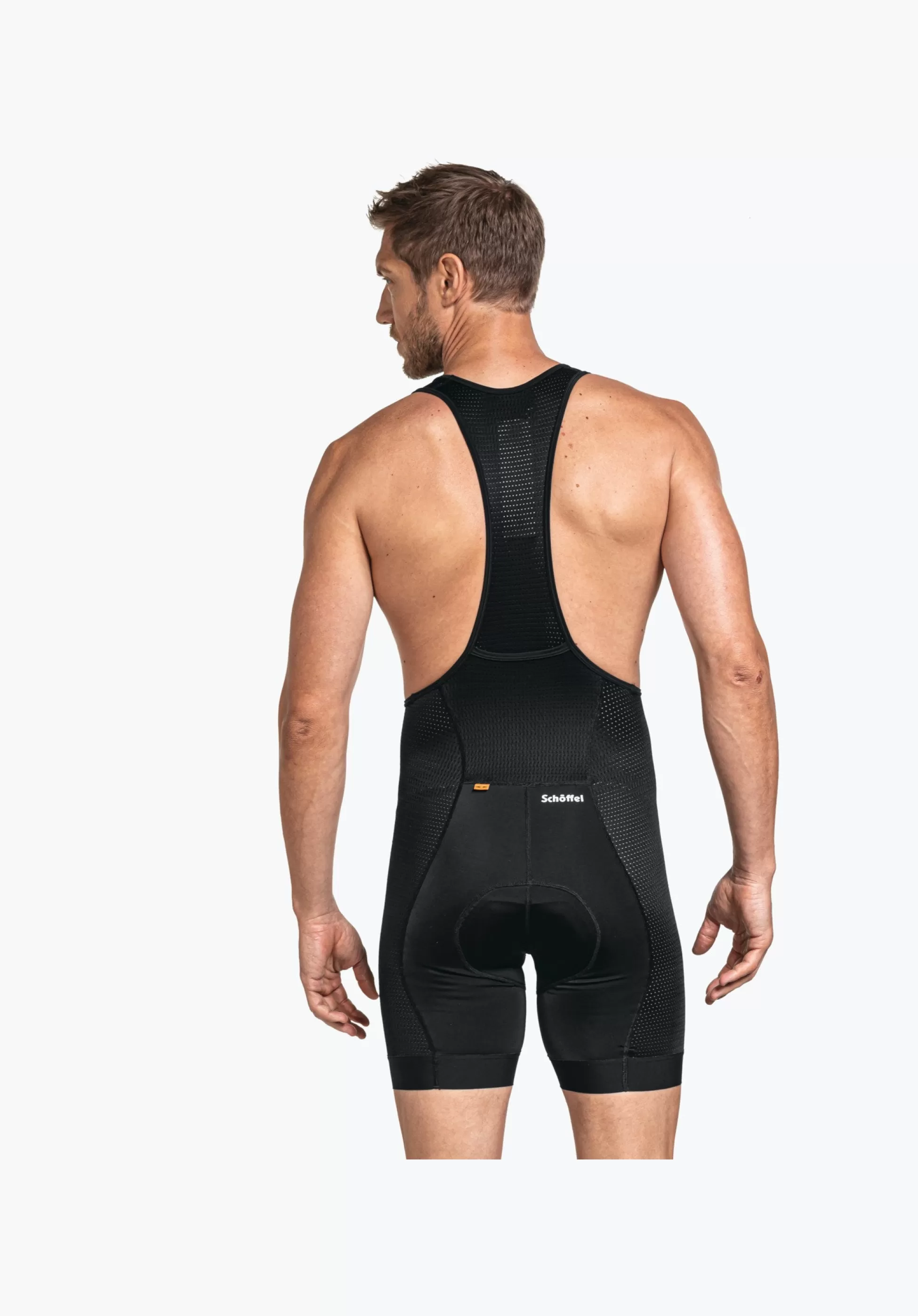 MEN SCHÖFFEL Bike | Inner Pants<Sporty cycling inner pants with suspenders black