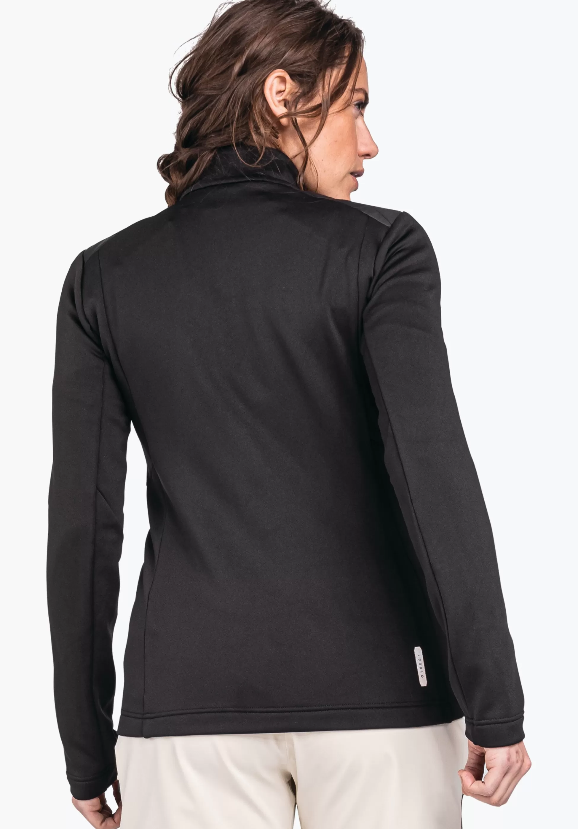 WOMEN SCHÖFFEL Skiing<Sporty recycled fleece jacket red