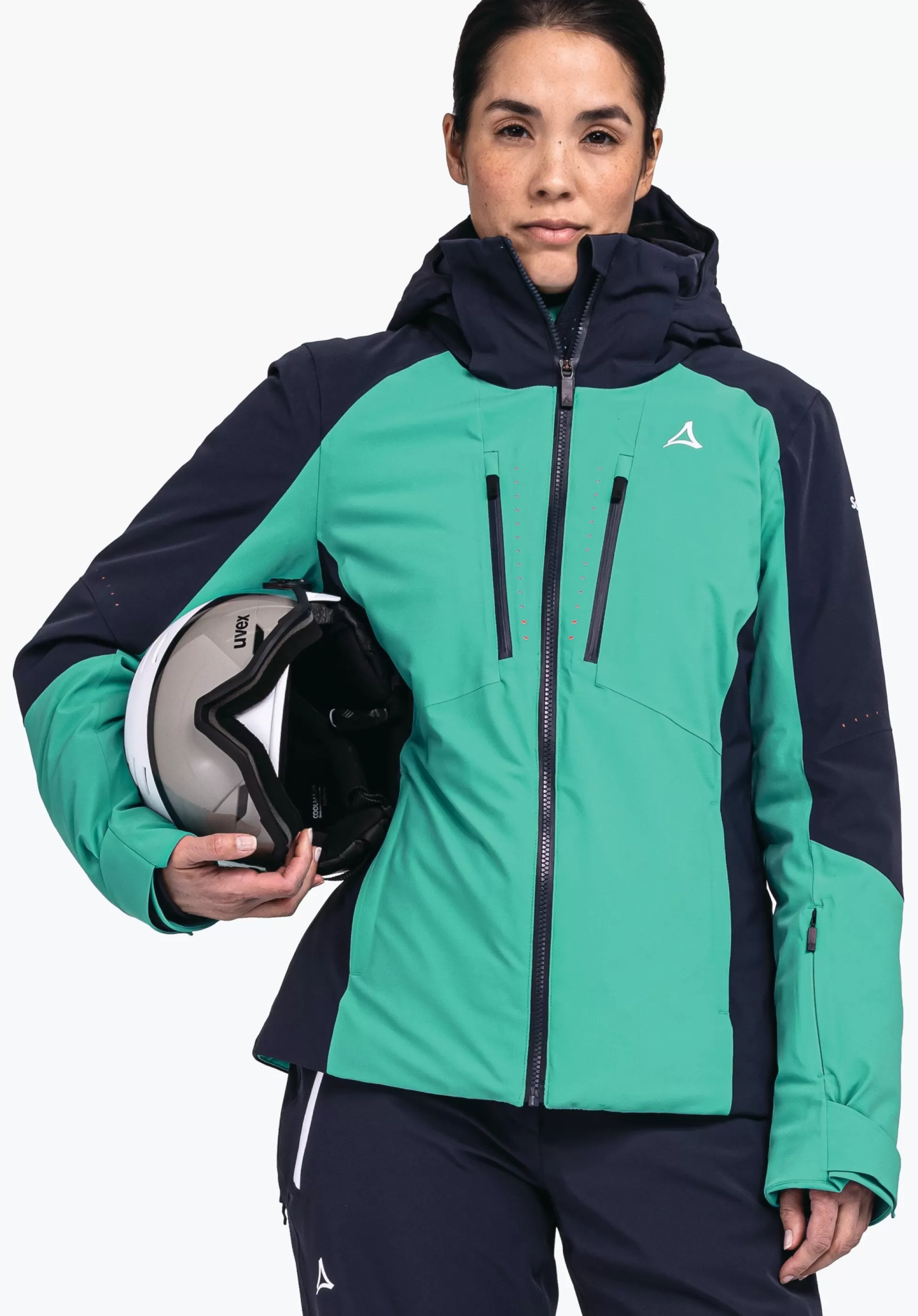 WOMEN SCHÖFFEL Skiing<Sporty ski jacket with recycled filling beige