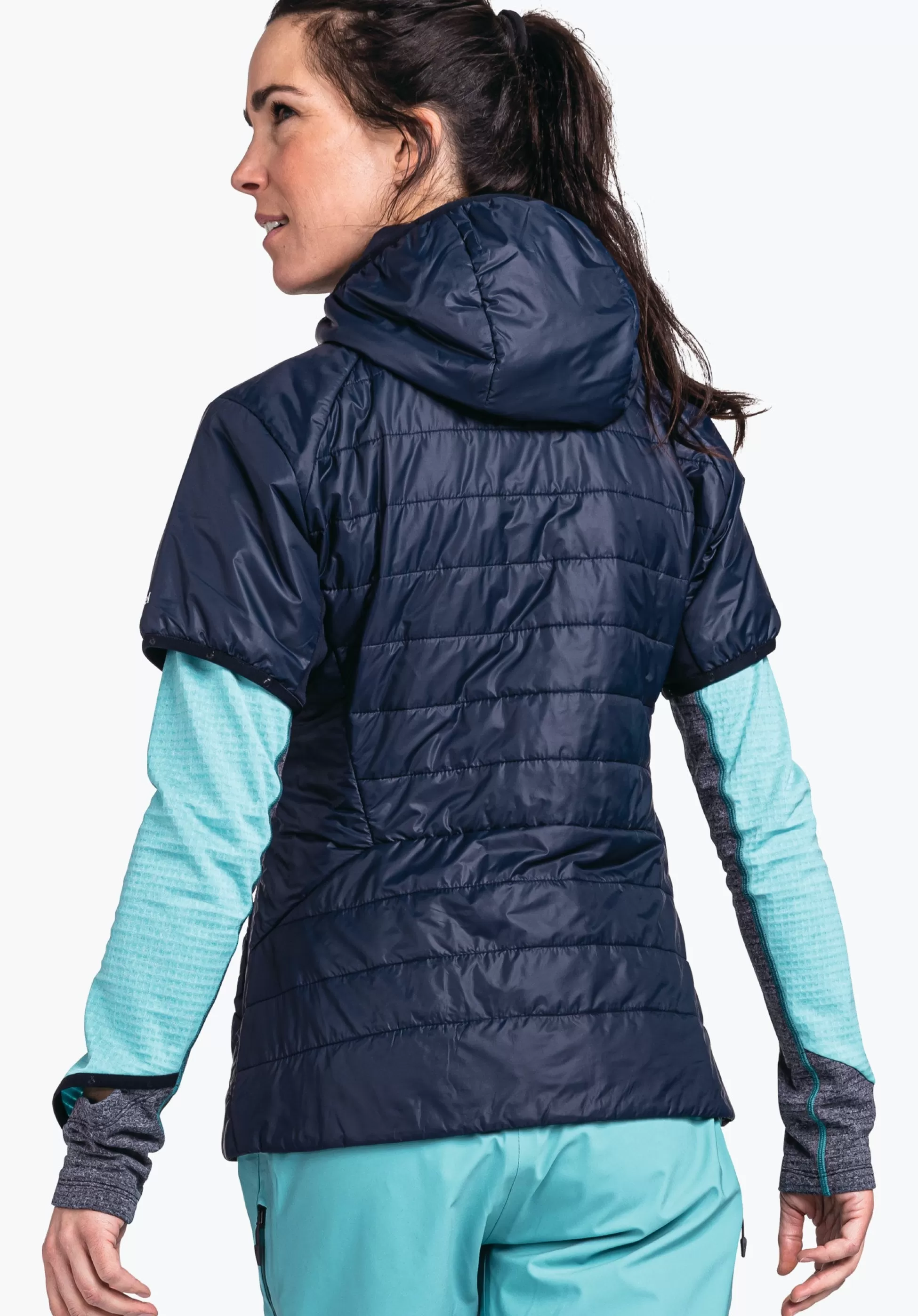 WOMEN SCHÖFFEL Ski Tour | Mountaineering<Sporty vest with recycled padding orange