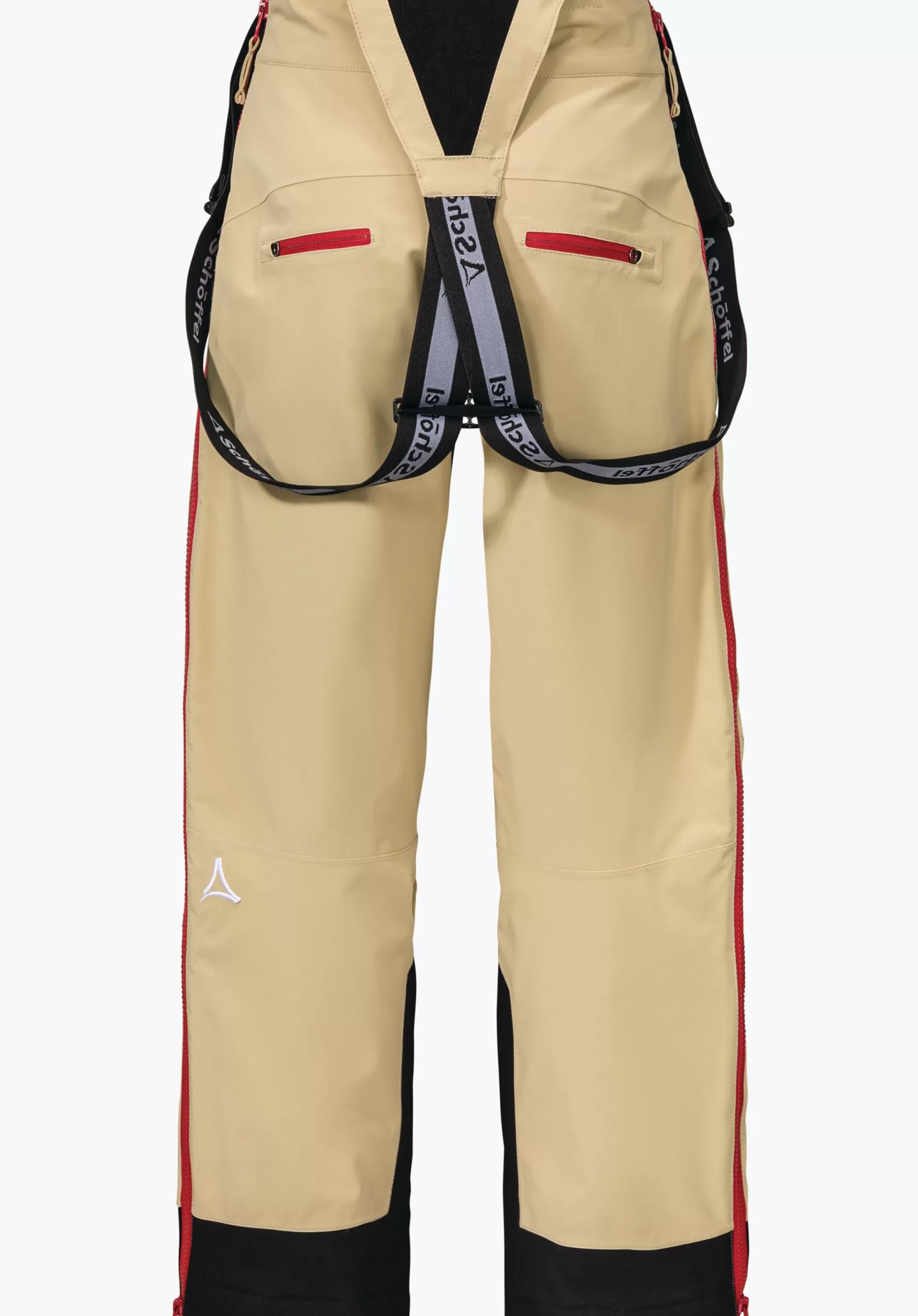 CHILDREN SCHÖFFEL Ski<Stretch ski pants for children in ÖSV look beige
