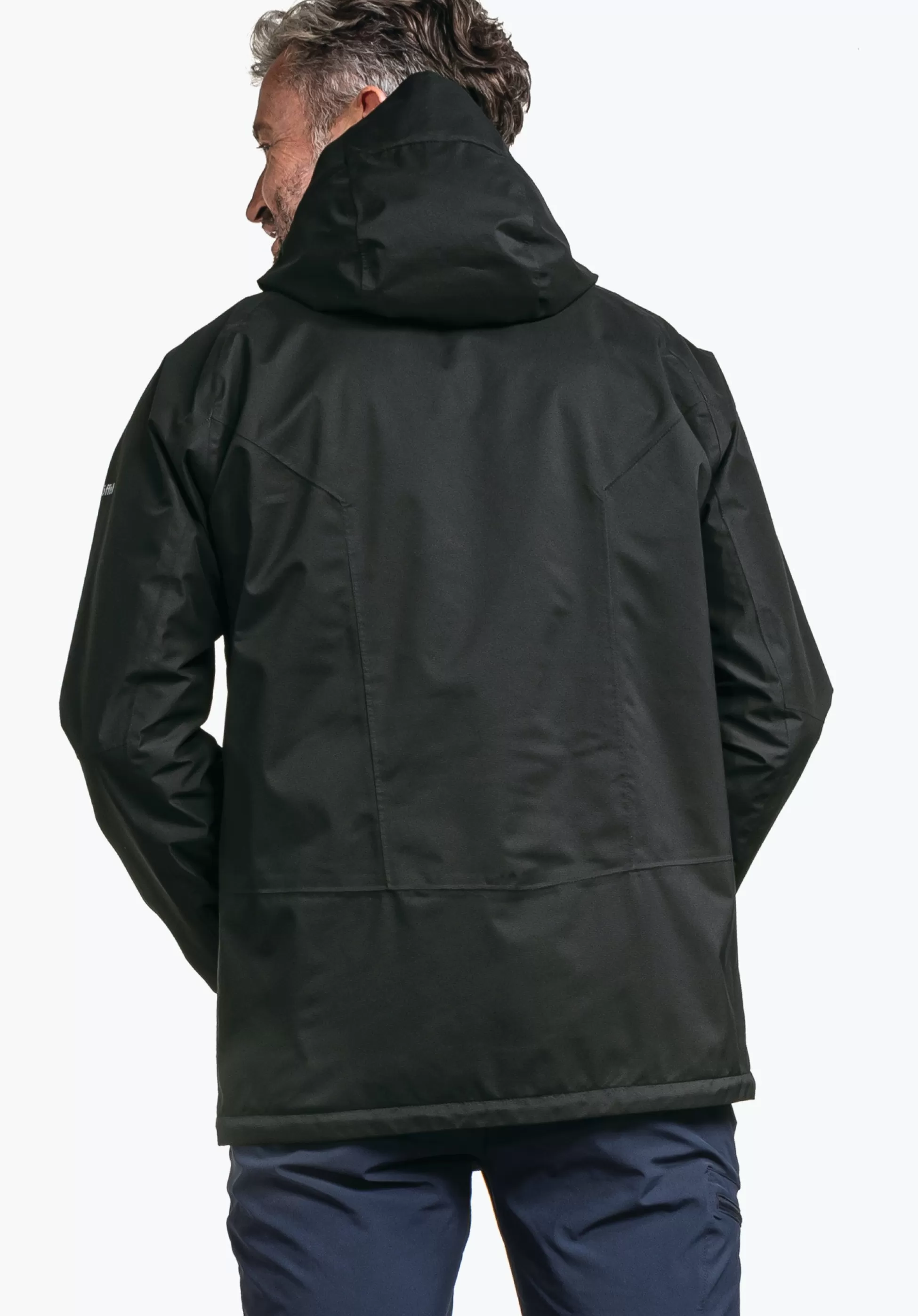 MEN SCHÖFFEL Trek & Hike | Outdoor Jackets<Stretchy rain jacket with pack-away bag orange