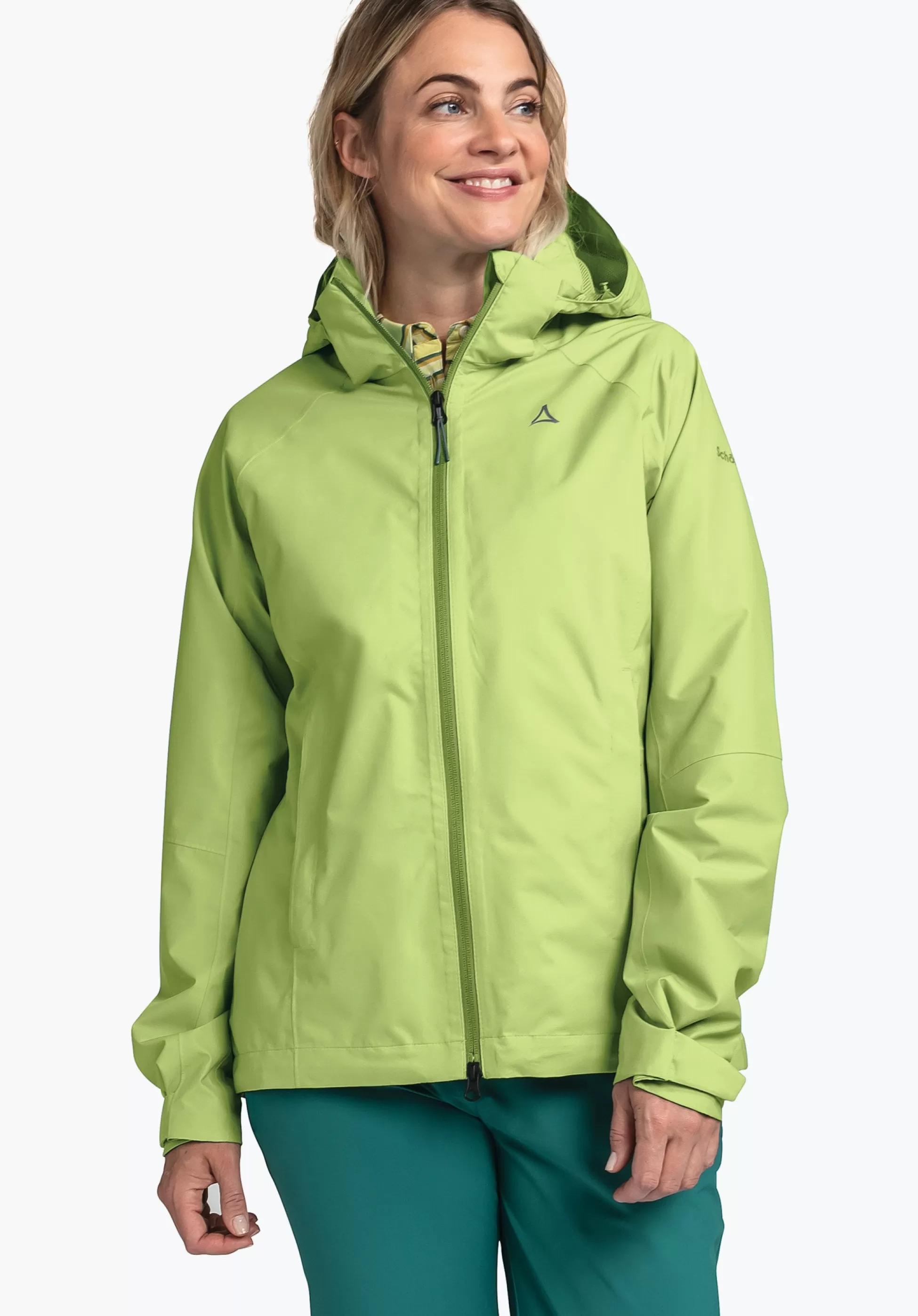 WOMEN SCHÖFFEL Trek & Hike | Outdoor Jackets<Stretchy rain jacket with pack-away bag red