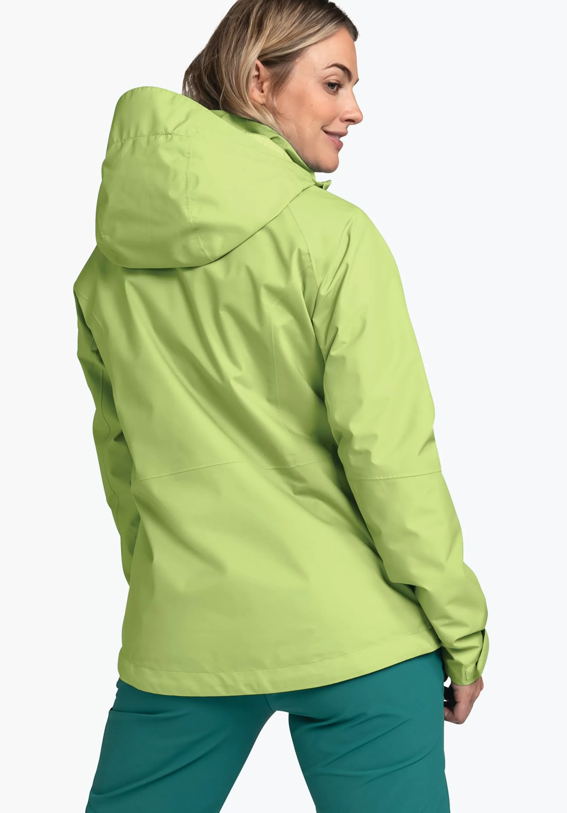 WOMEN SCHÖFFEL Trek & Hike | Outdoor Jackets<Stretchy rain jacket with pack-away bag red