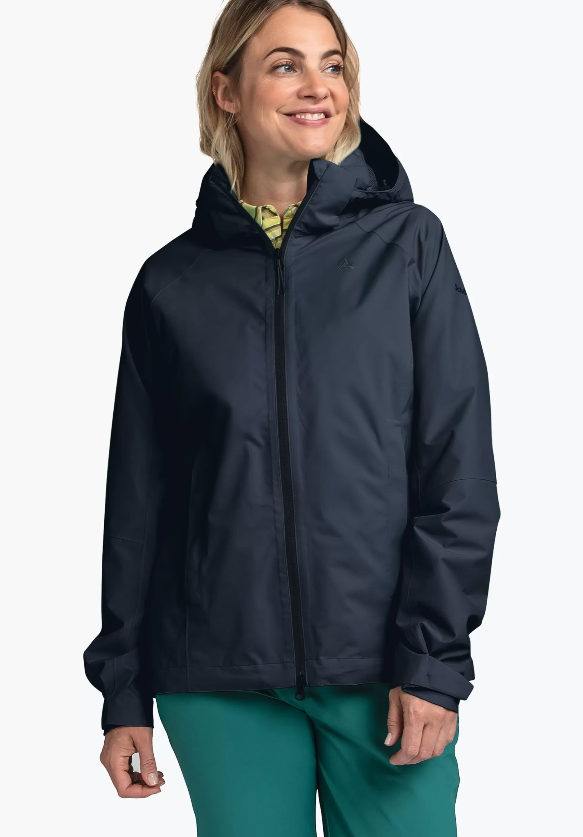 WOMEN SCHÖFFEL Trek & Hike | Outdoor Jackets<Stretchy rain jacket with pack-away bag red