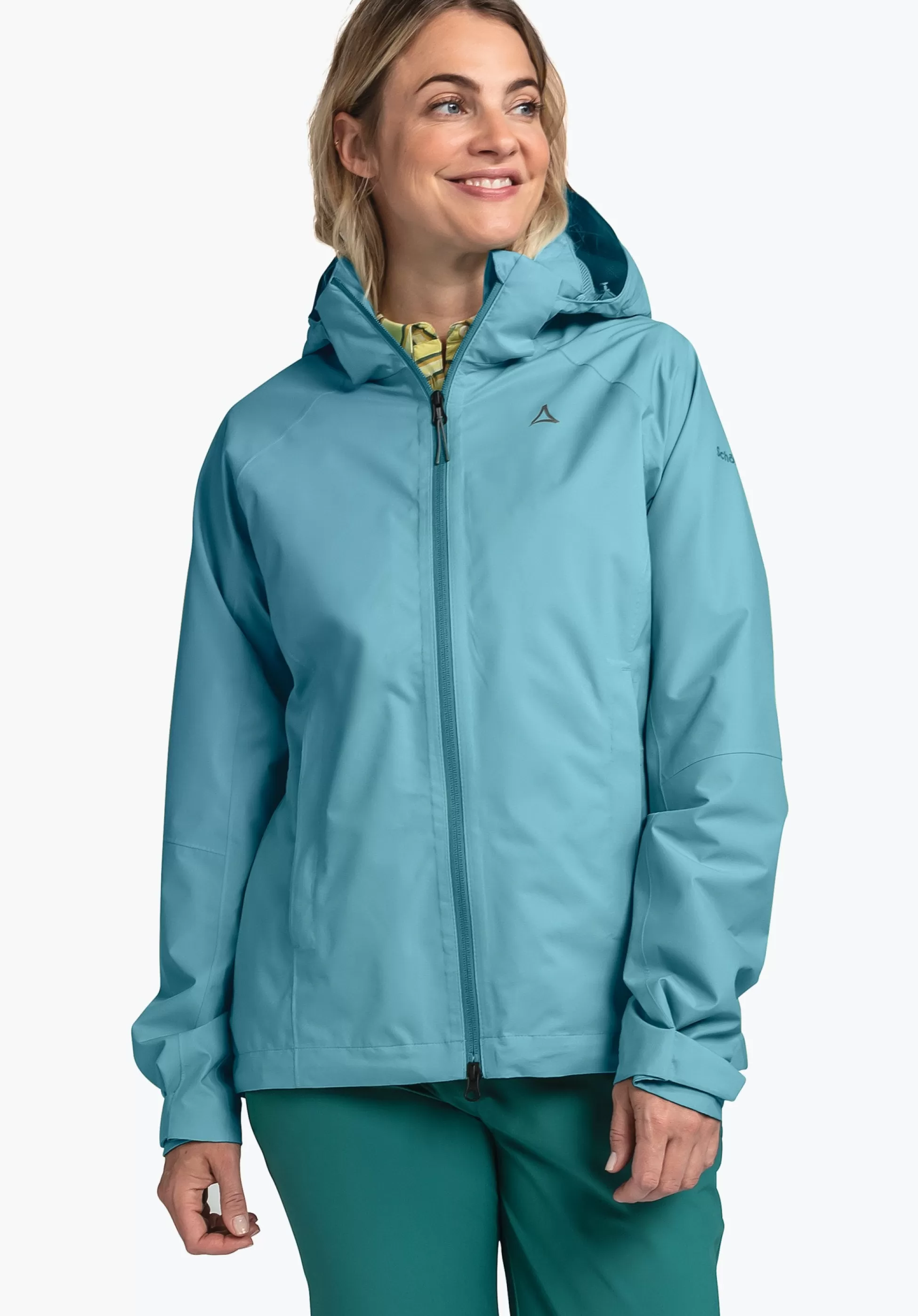WOMEN SCHÖFFEL Trek & Hike | Outdoor Jackets<Stretchy rain jacket with pack-away bag red