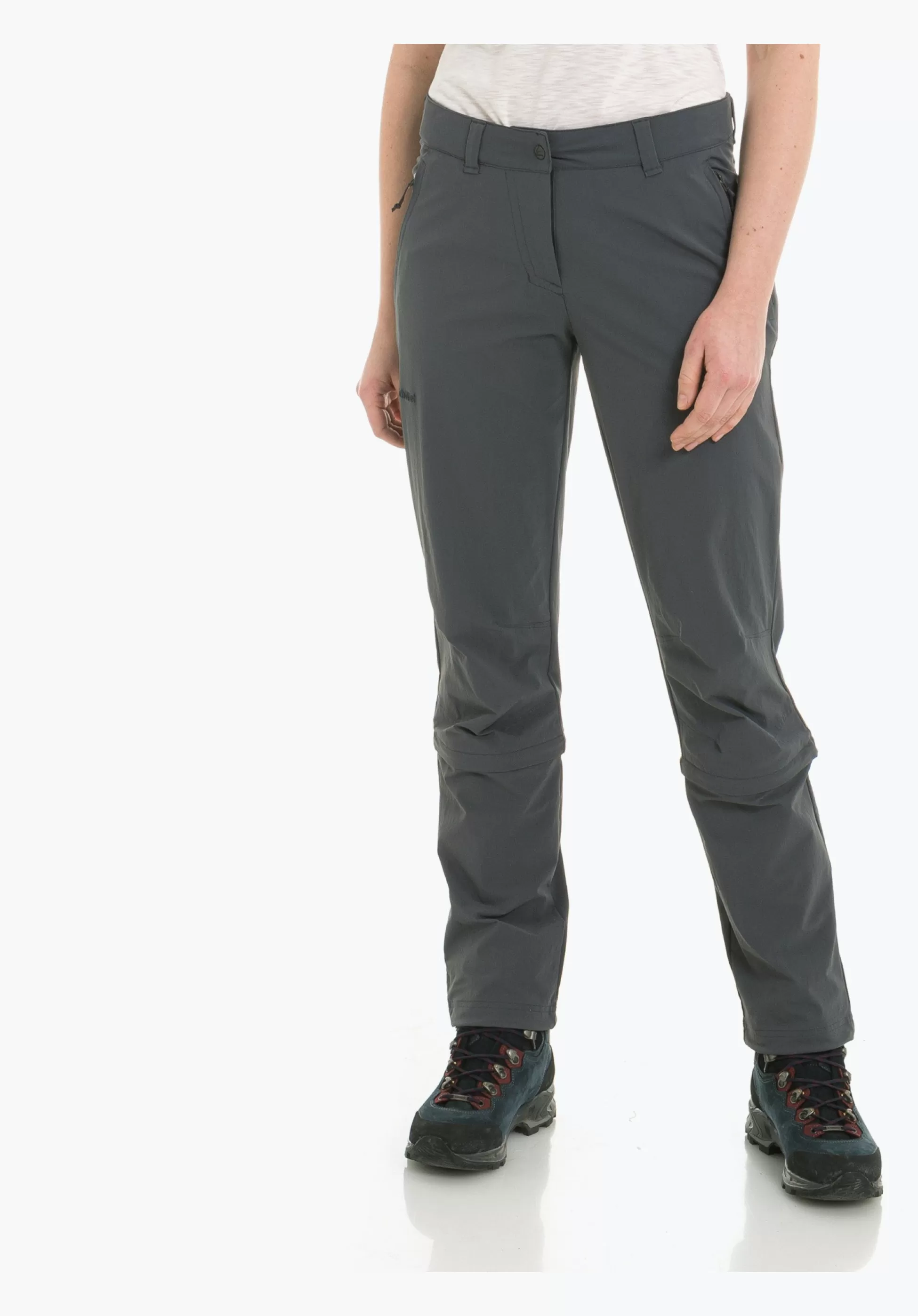 WOMEN SCHÖFFEL Trek & Hike | Pants Zip Off<Strong hiking pants with zip-off function purple