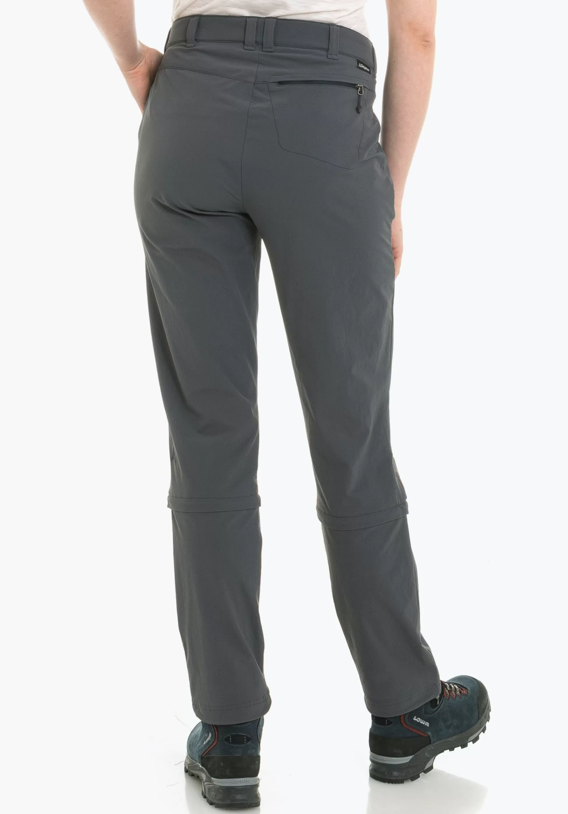 WOMEN SCHÖFFEL Trek & Hike | Pants Zip Off<Strong hiking pants with zip-off function purple