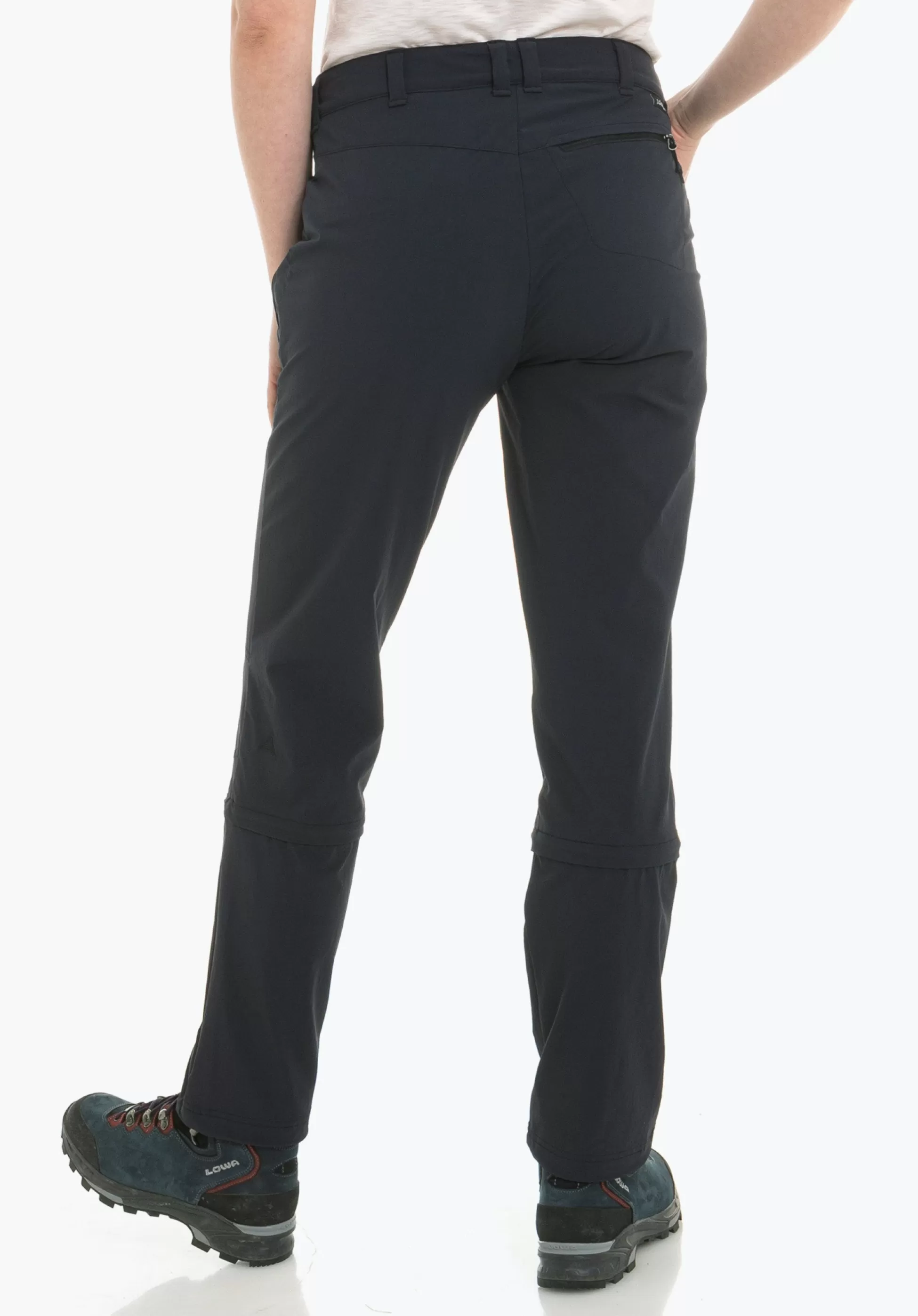 WOMEN SCHÖFFEL Trek & Hike | Pants Zip Off<Strong hiking pants with zip-off function purple