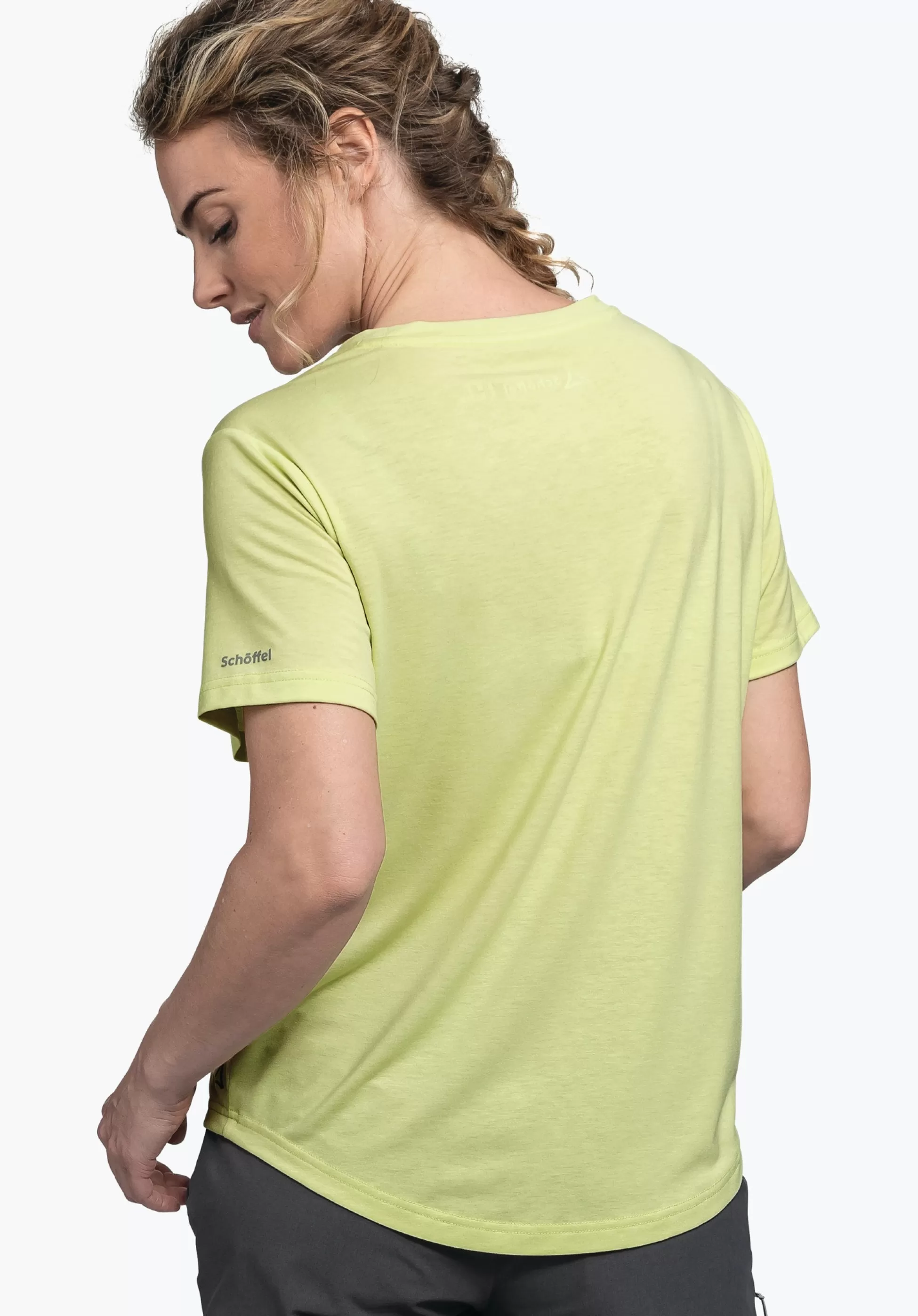 WOMEN SCHÖFFEL <Stylish & quick drying t-shirt weiß