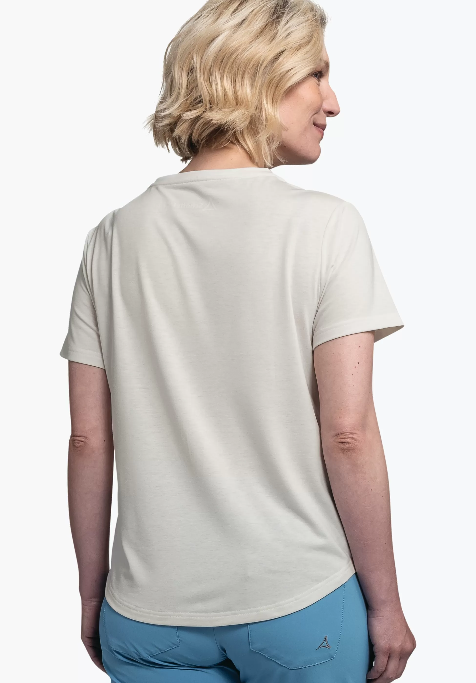 WOMEN SCHÖFFEL <Stylish & quick drying t-shirt weiß
