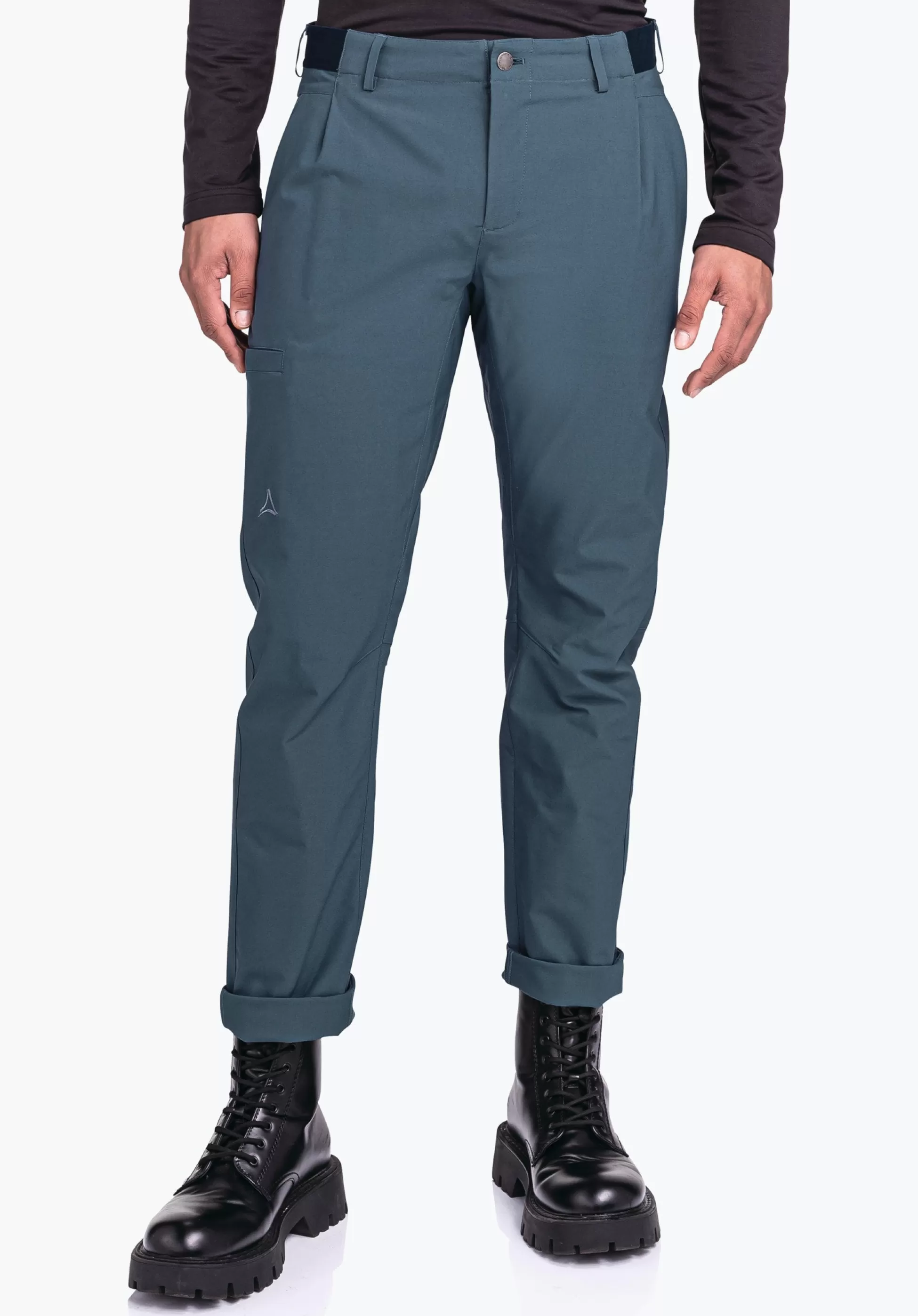 MEN SCHÖFFEL Travel/Leisure | Pants Long<Stylish and smart casual pants beige