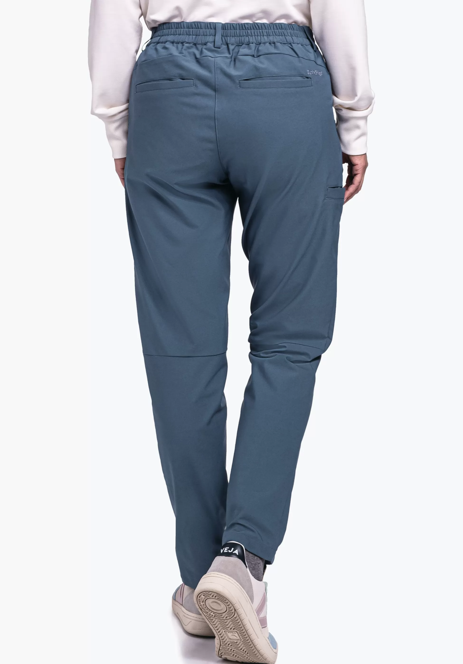 WOMEN SCHÖFFEL Travel/Leisure | Pants Long<Stylish and smart casual pants beige