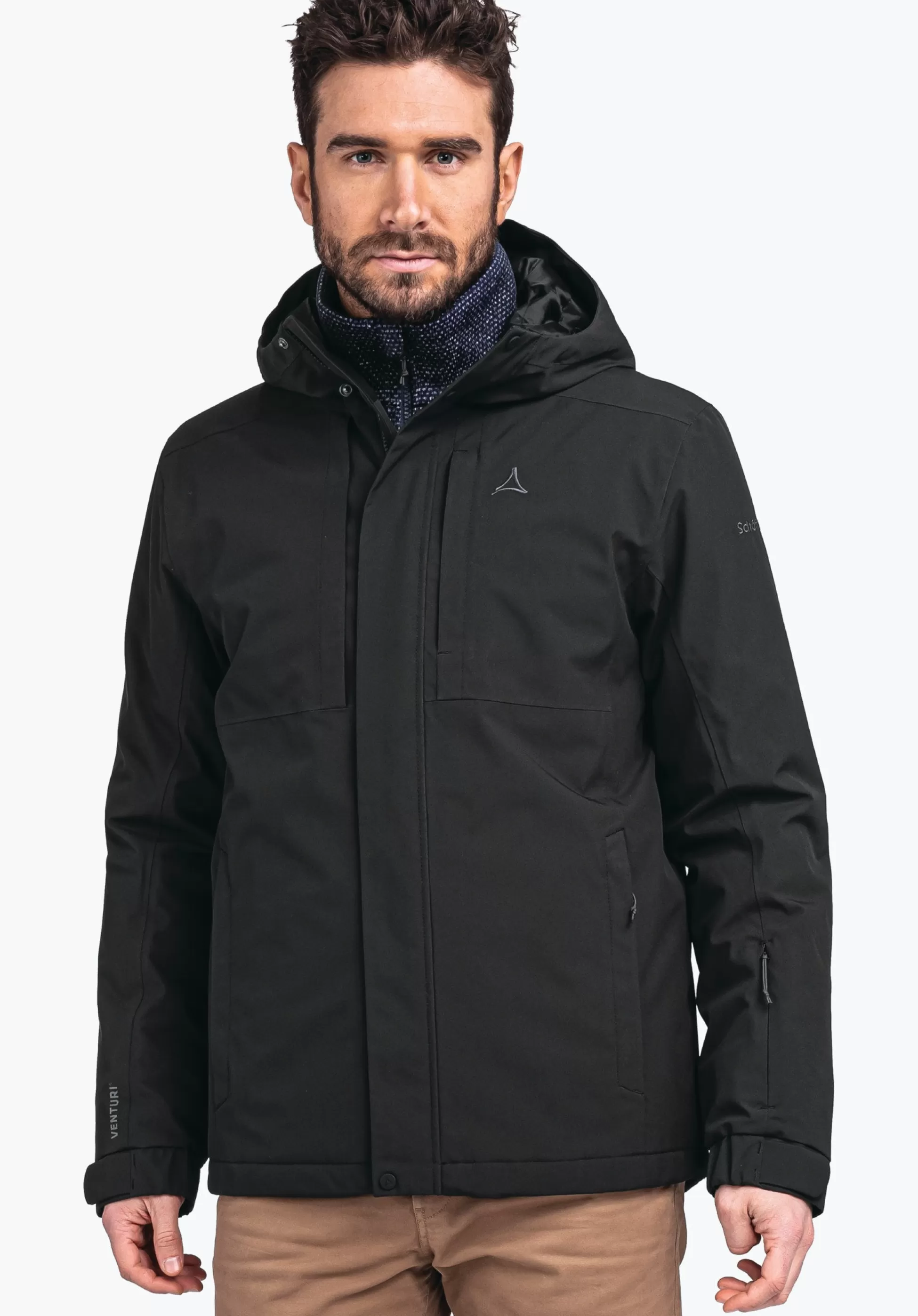 MEN SCHÖFFEL Travel/Leisure | Outdoor Jackets<Stylish and waterproof insulation jacket brown